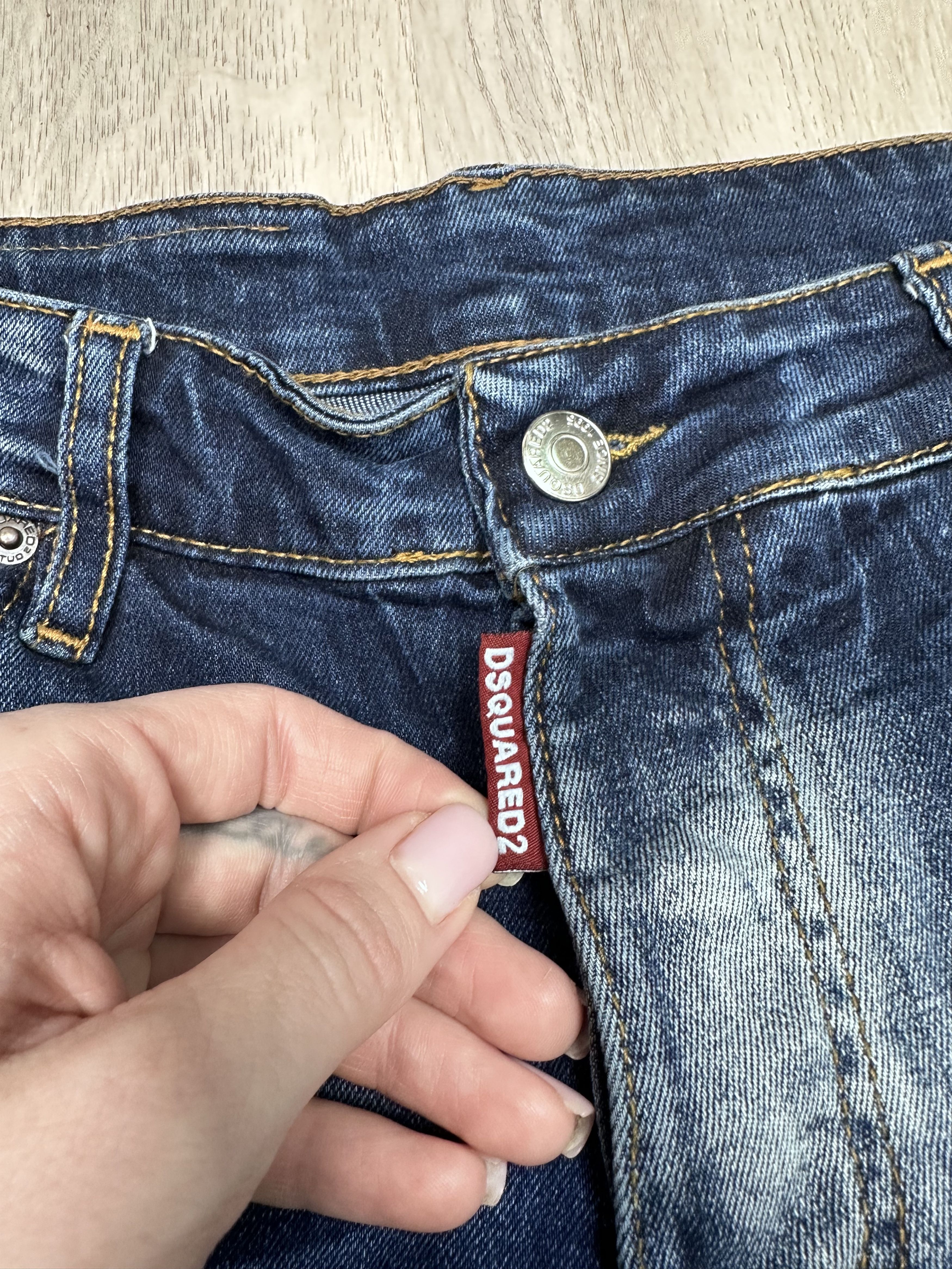 Dsquared2 Dsquared2 Vintage Mens Denim Pants Jeans Size US 26 / EU 42 - 3 Thumbnail