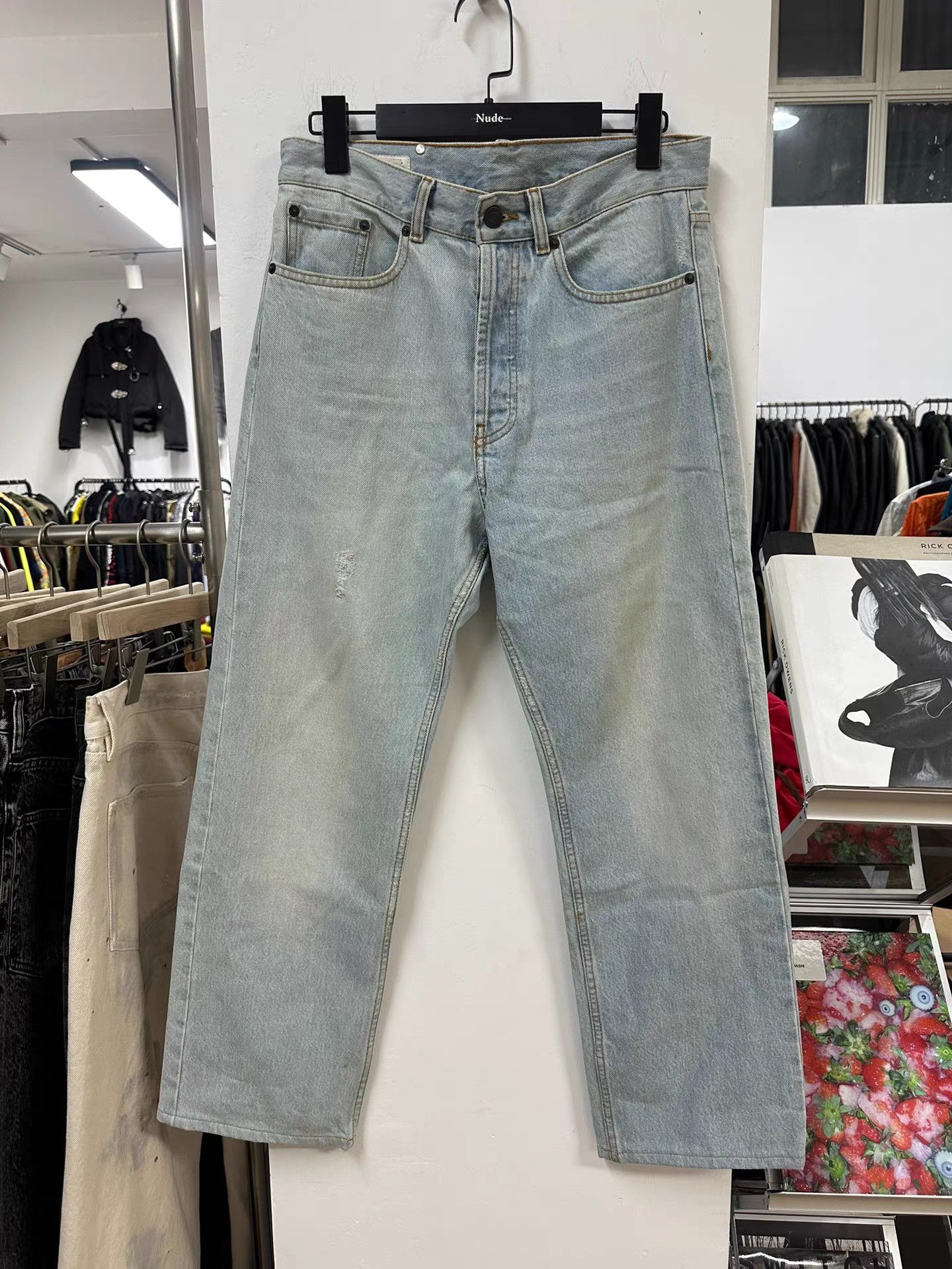 Dries Van Noten Dries van noten Washed Denim Jeans K20 Size US 29 - 1 Thumbnail