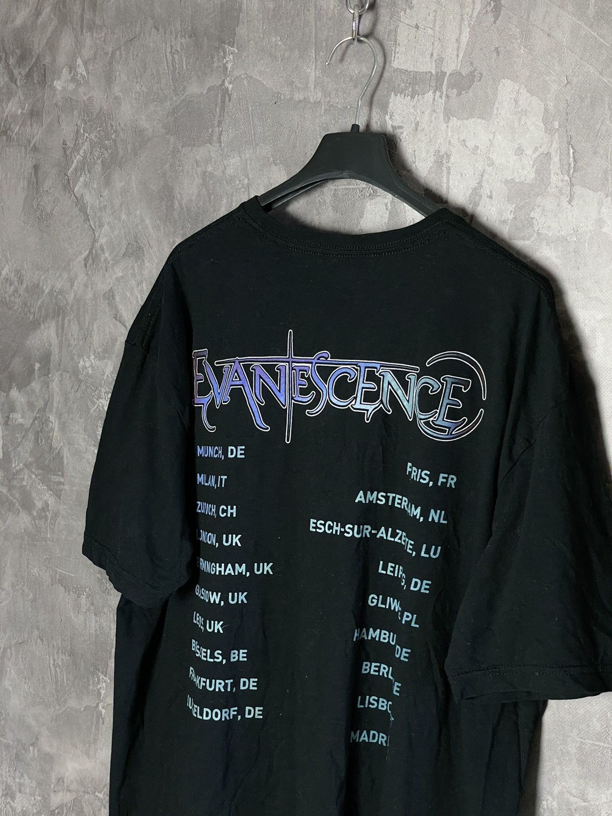 Band Tees × Vintage Vintage Evanescence American Rock Band Tour Tshirt Size US XL / EU 56 / 4 - 8 Thumbnail