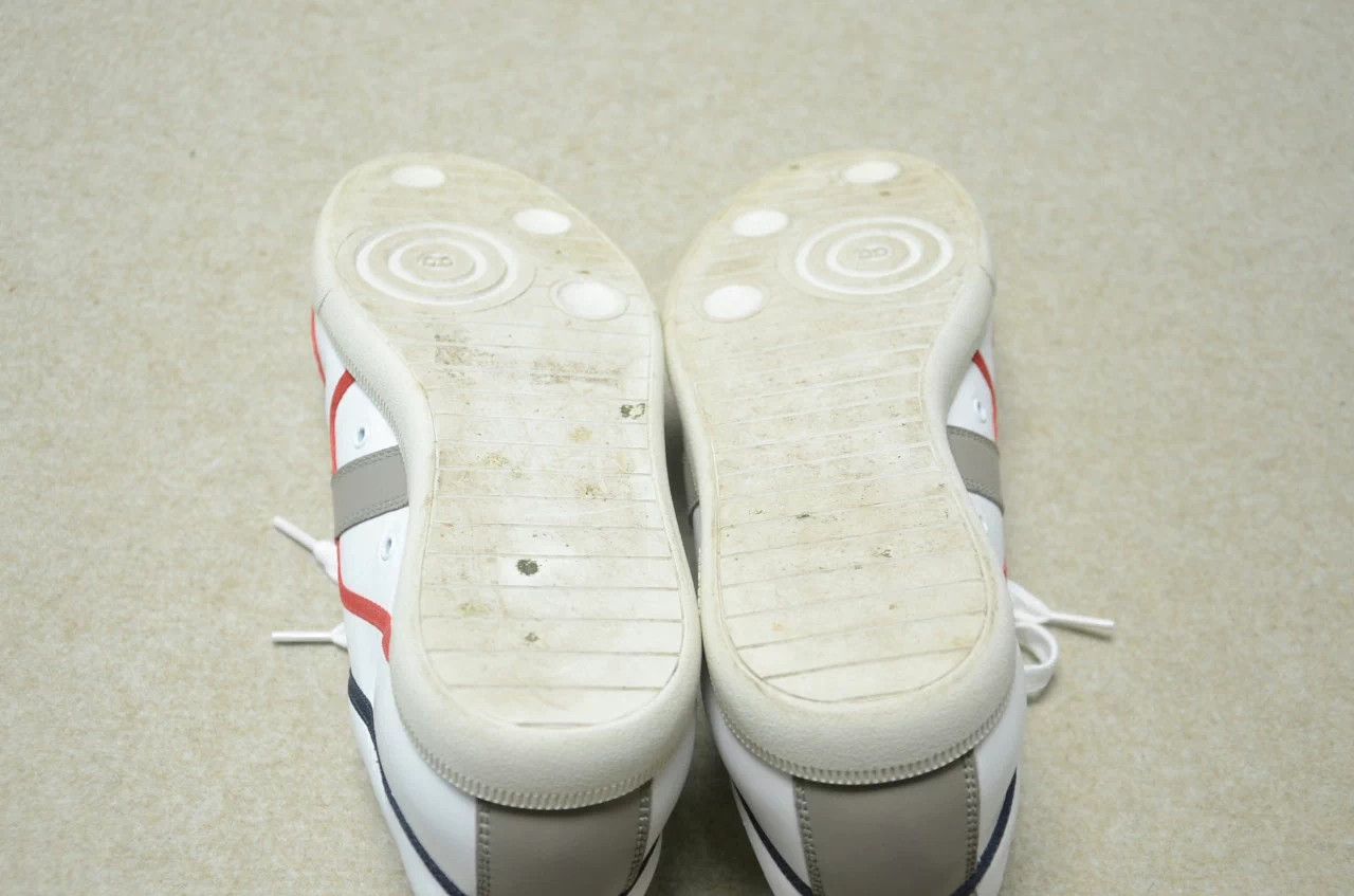 Dior Dior B01 German Trainer Leather Sneaker 40.5 Red/Blue Stripe Size US 7.5 / EU 40-41 - 7 Thumbnail