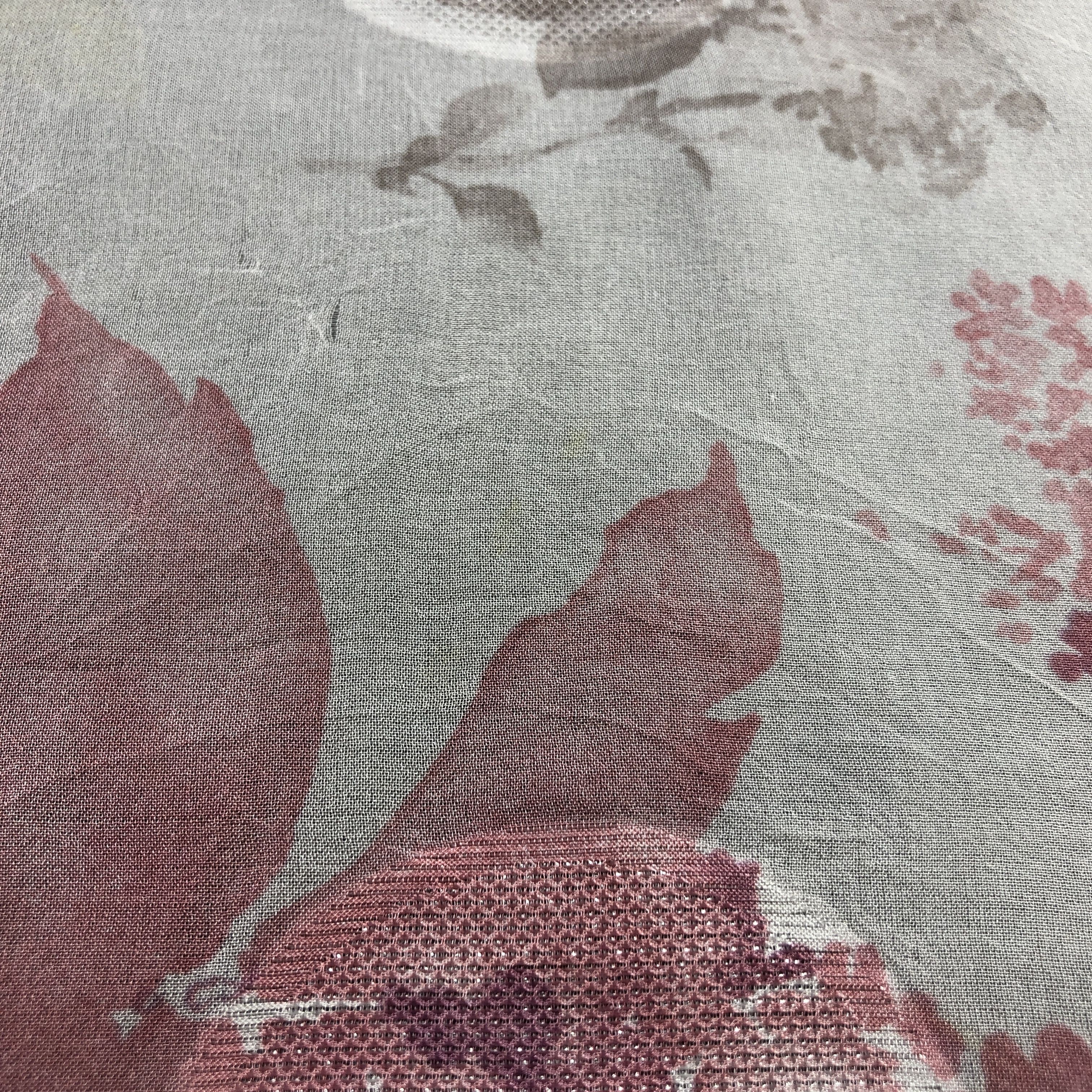Mila Schon Vintage Mila Schon Floral Silk Scarf M1264 Size ONE SIZE - 6 Thumbnail