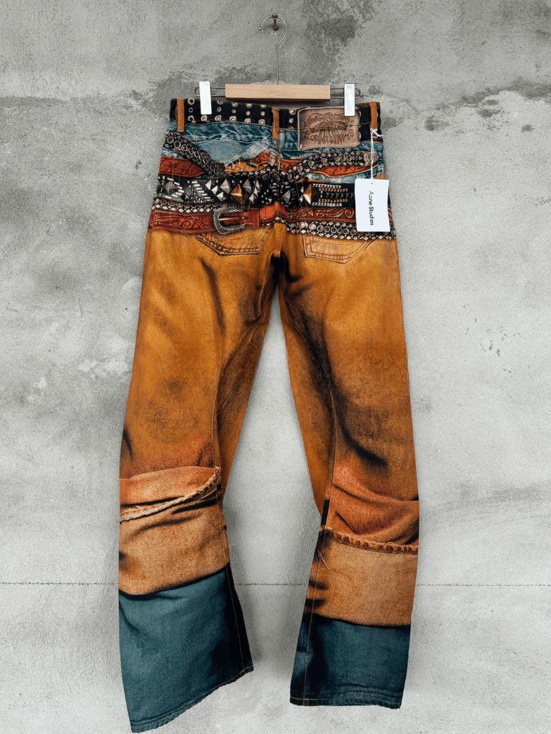 Acne Studios Acne Studios 25SS 2006M Digital Print Denim-2505 Size US 30 / EU 46 - 2 Thumbnail