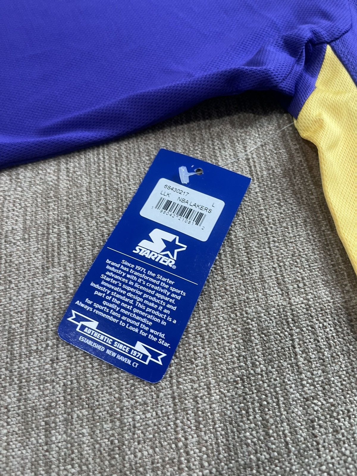 Starter Los Angeles Laker Hockey Jersey Starter 47 Size US L / EU 52-54 / 3 - 10 Thumbnail
