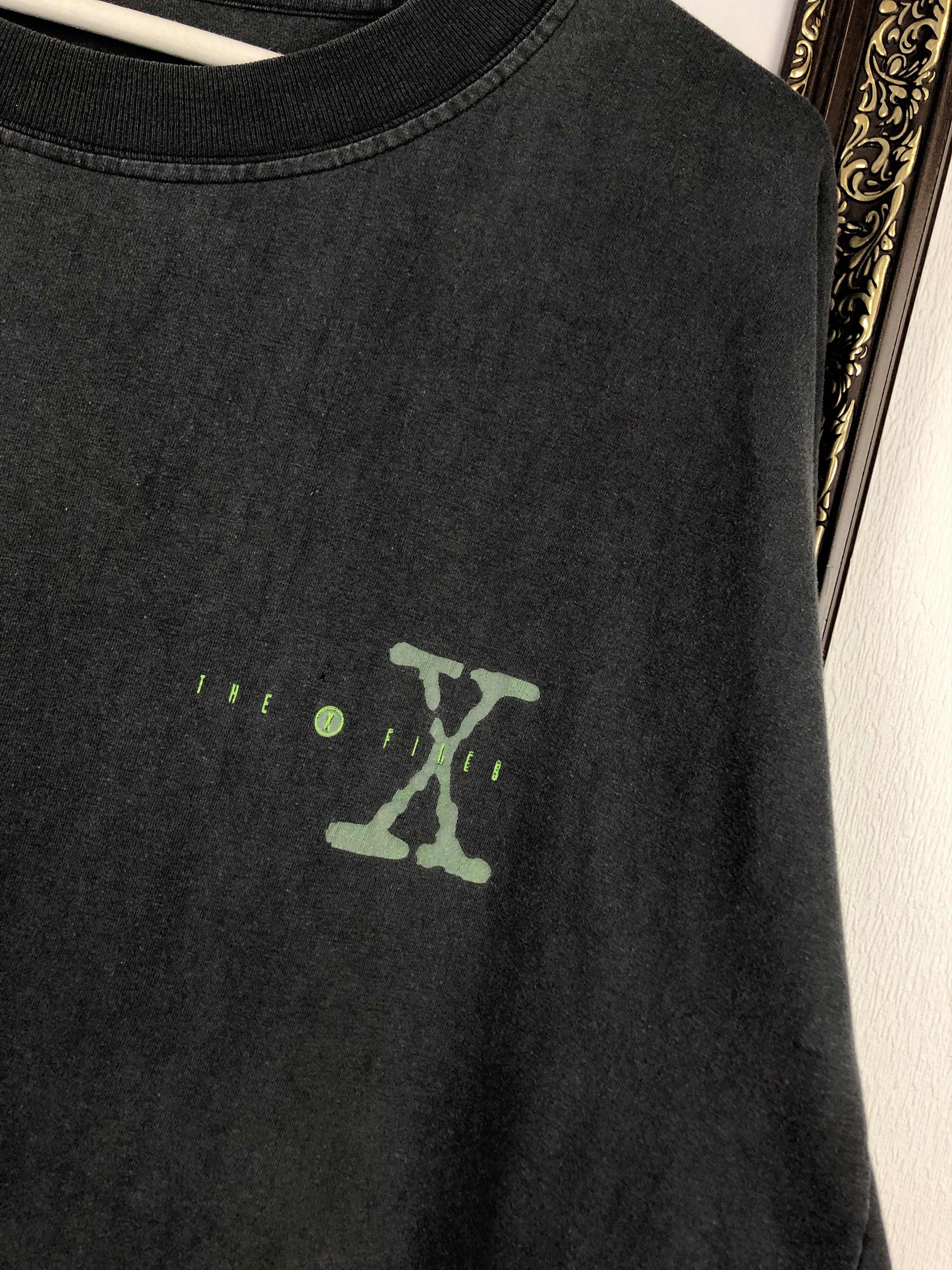 Vintage Vintage 90's The X Files TV Promo Movie Shirt Over Print Tee Size US XL / EU 56 / 4 - 5 Thumbnail