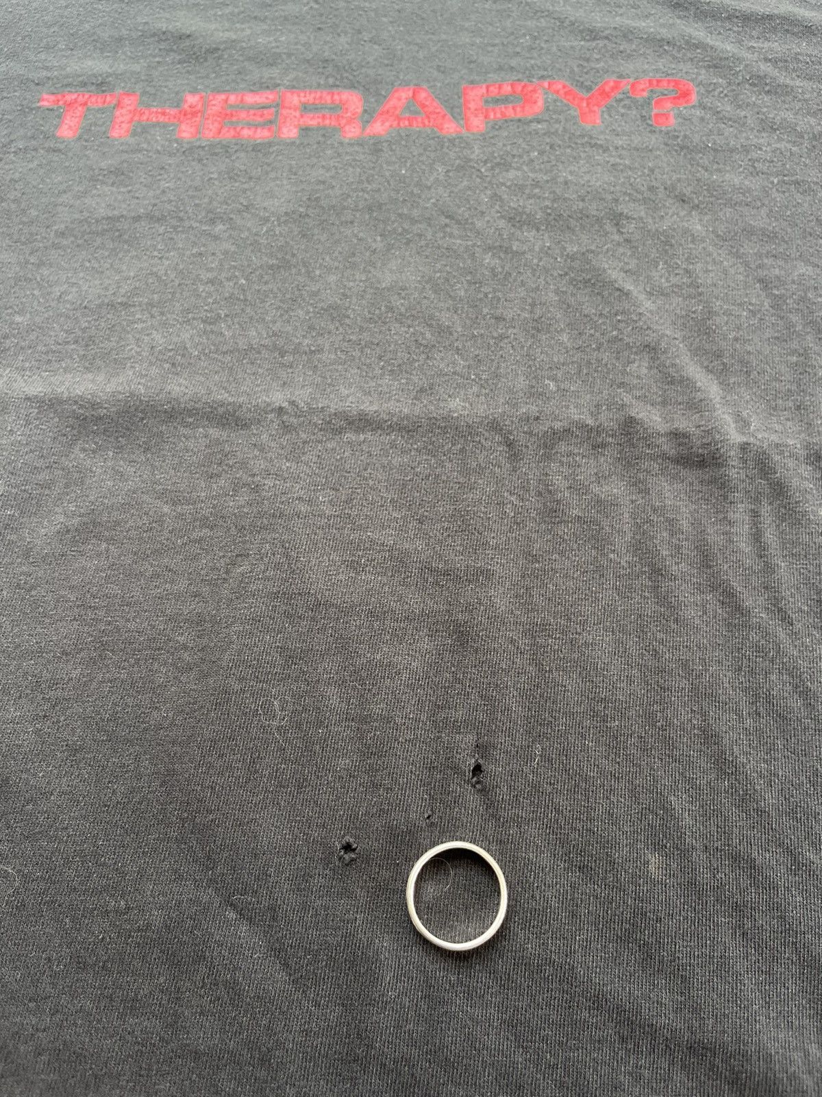 Band Tees × Vintage Vintage THERAPY? Alternative Metal Band 90’s T-shirt Size US XL / EU 56 / 4 - 10 Thumbnail
