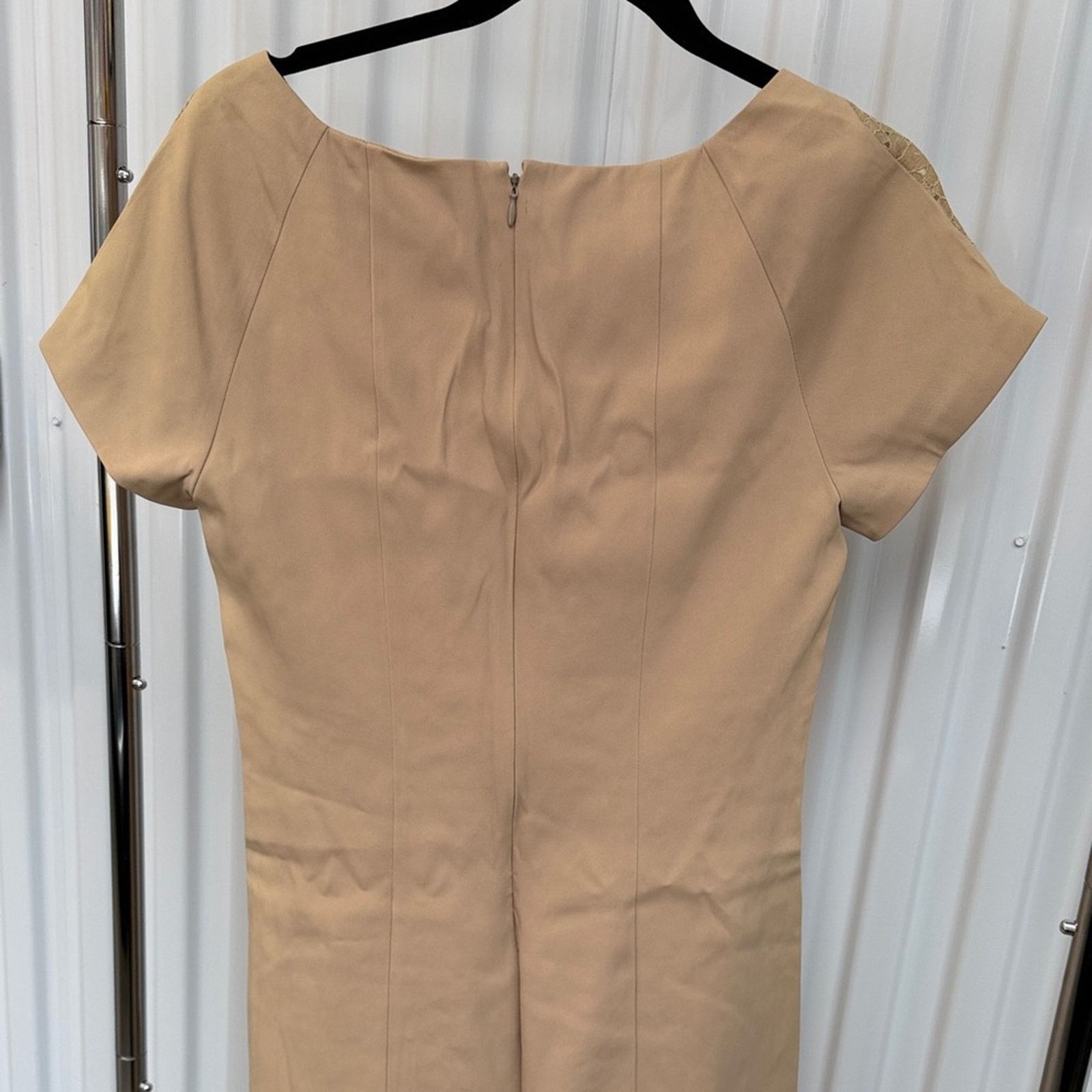 La Perla LA PERLA beautiful Tan Lace Dress Tan Size 10 Womens Size L / US 10 / IT 46 - 7 Thumbnail