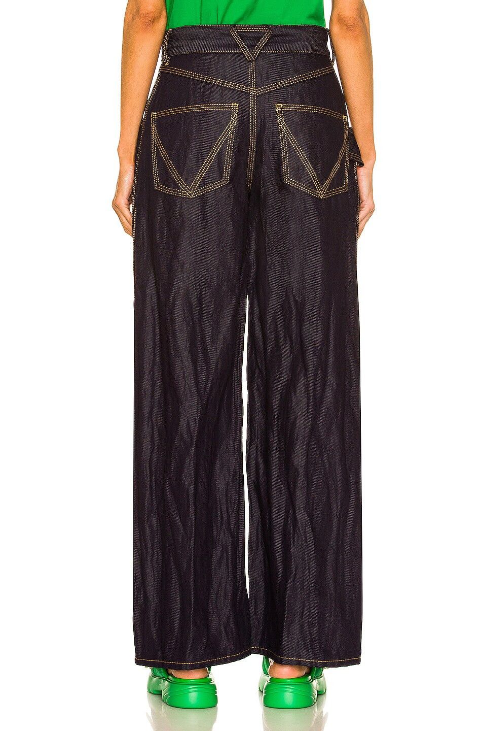 Bottega Veneta o1y0725 Denim Pant in Blue Size 28" / US 6 / IT 42 - 3 Thumbnail