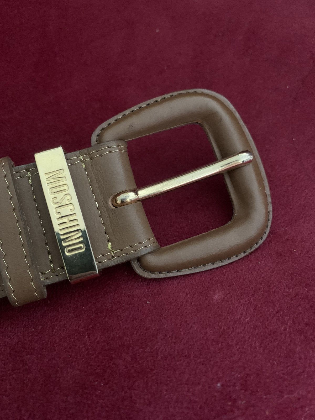 Moschino Moschino leather belt Size ONE SIZE - 6 Thumbnail