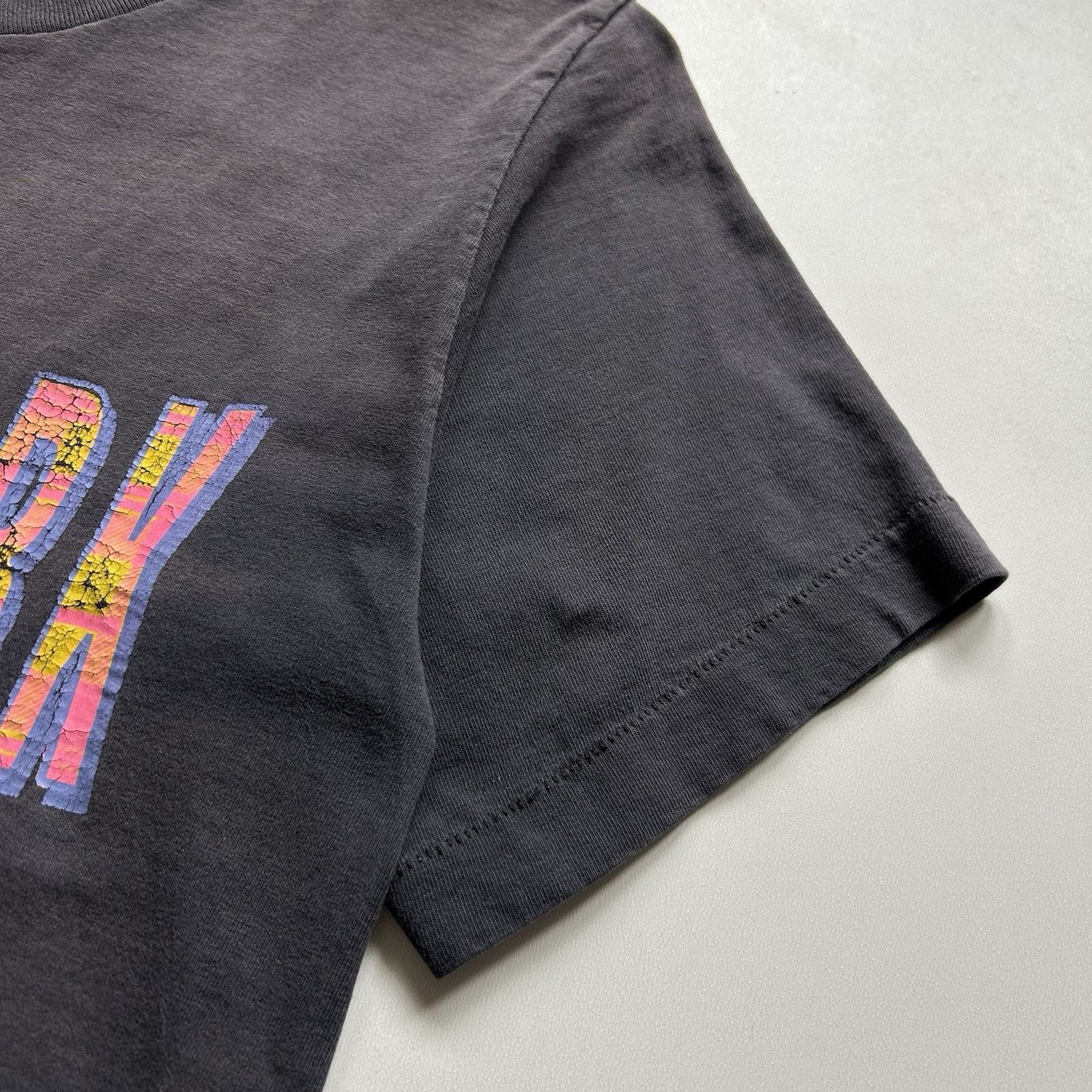 Vintage Vintage 90s New York T Shirt Small Faded Black Single Stitch Size US S / EU 44-46 / 1 - 4 Thumbnail