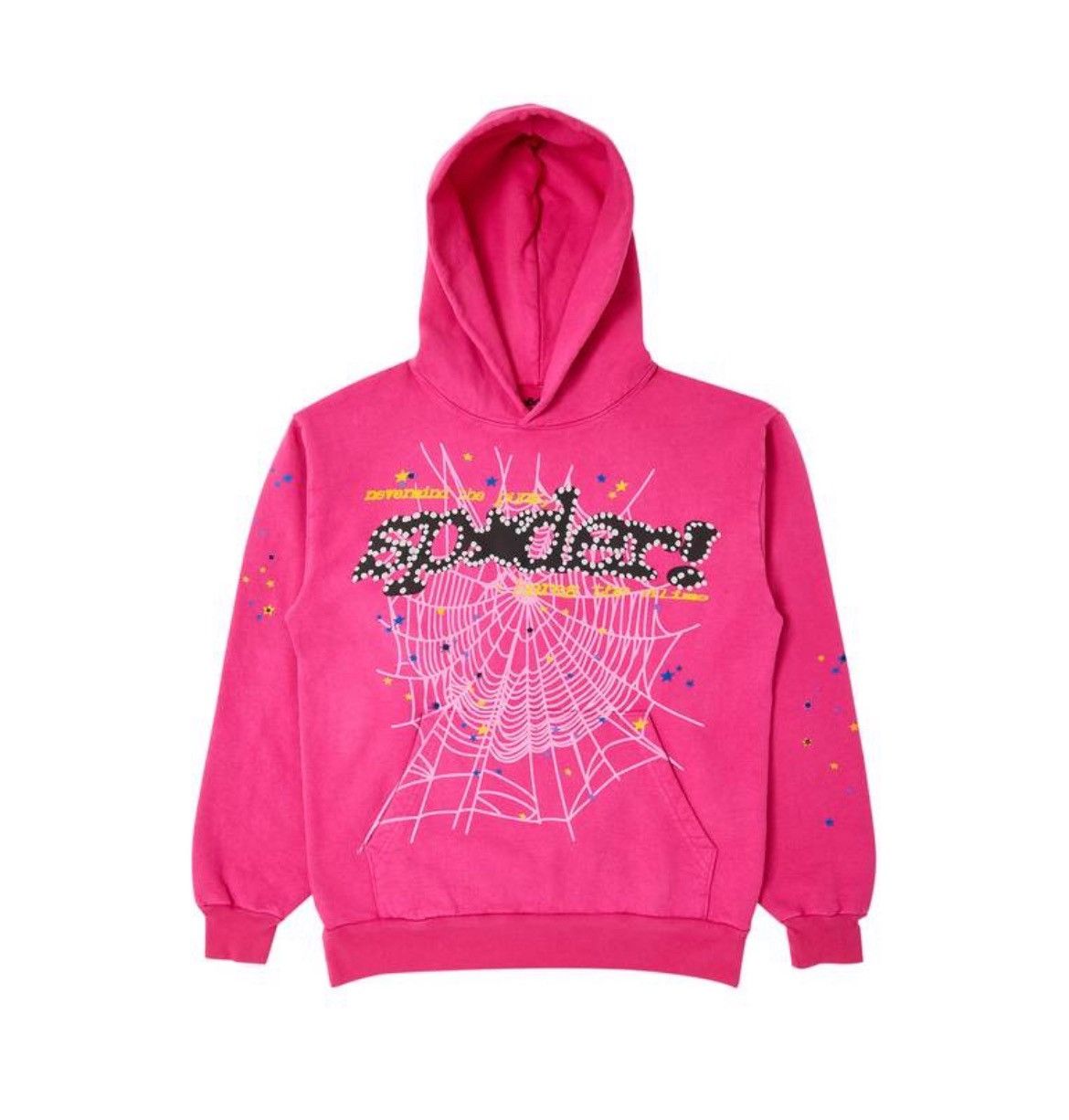 Young Thug Sp5der P*nk Hoodie V2 | Grailed