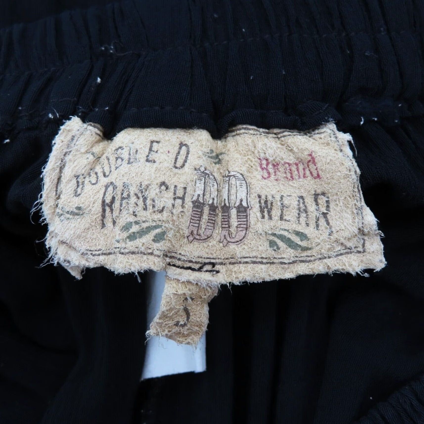 Vintage Double D Ranch Skirt Womens Small Embroidered Black Blue Green Maxi Cowgirl Chic Size 28" / US 6 / IT 42 - 5 Thumbnail