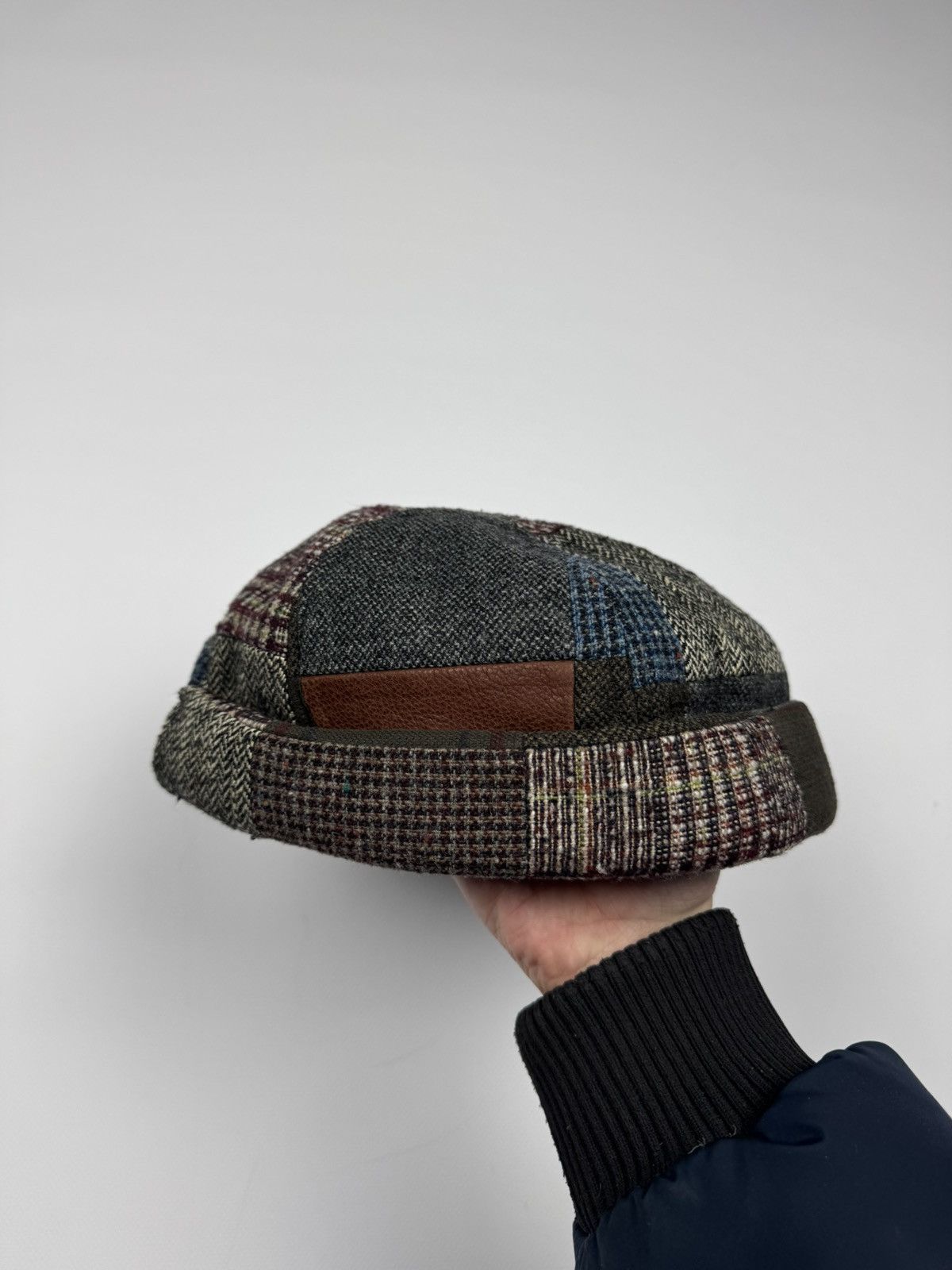 Stetson Stetson Mondeo Patchwork Docker Beanie Hat Size ONE SIZE - 5 Thumbnail
