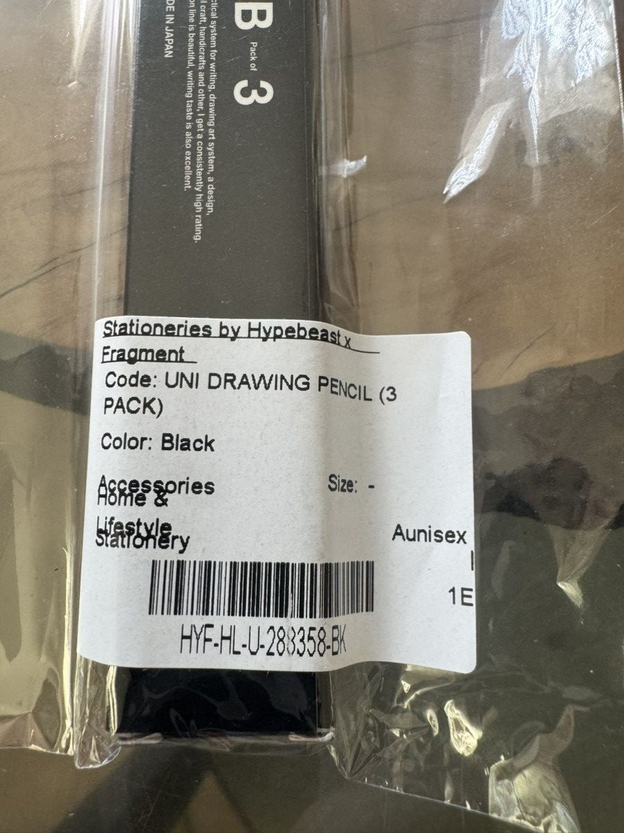 Fragment Design 3-Pack Drawing Pencils - Fragment Design x HYPEBEAST Size ONE SIZE - 10 Thumbnail