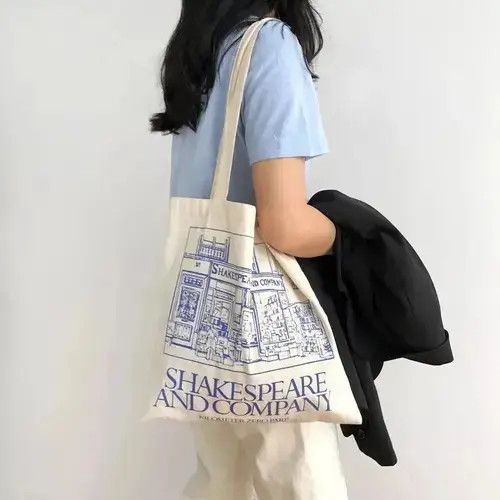 Japanese Brand Canvas Crossbody Bag Size ONE SIZE - 2 Thumbnail