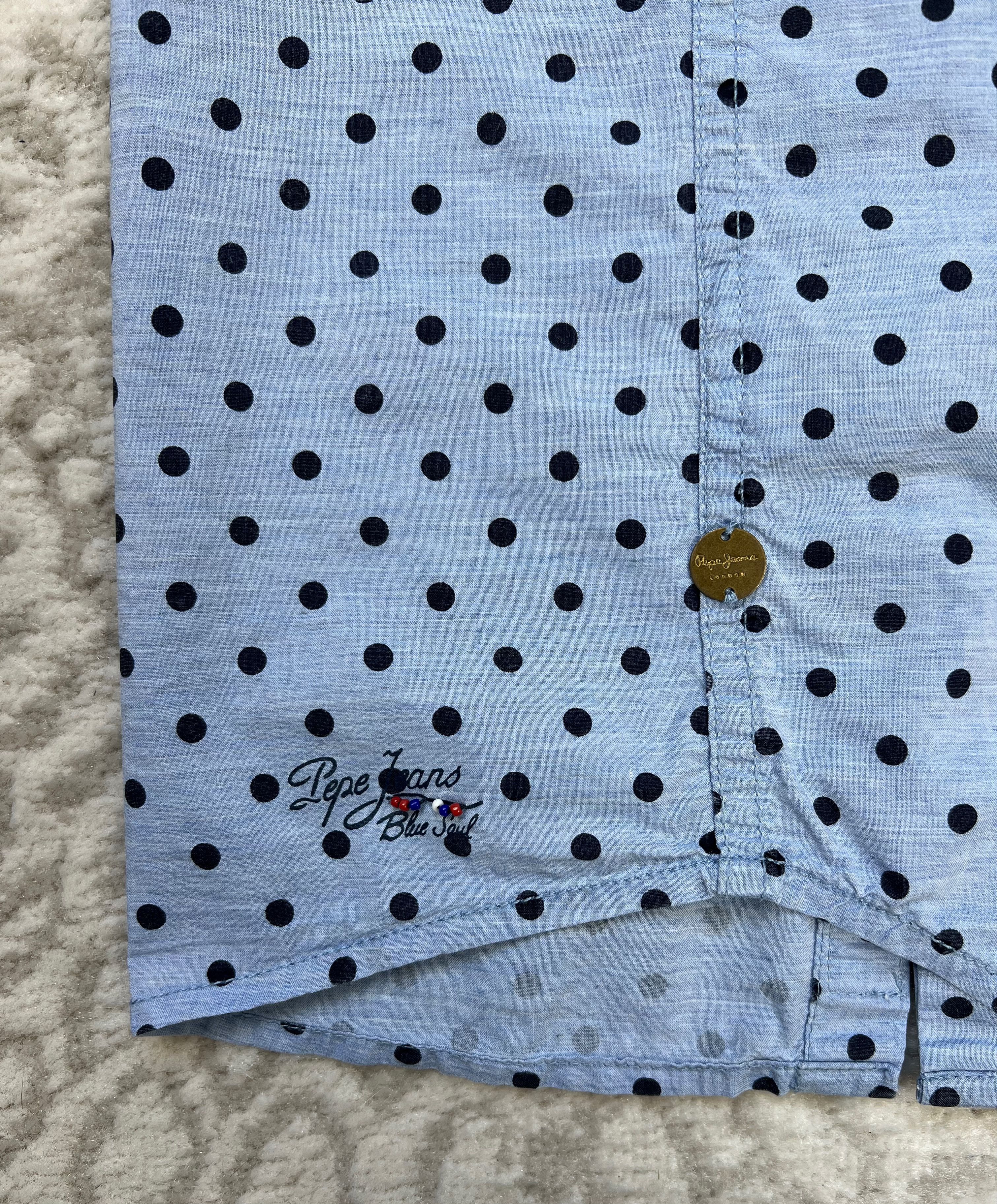Pepe Jeans Pepe Jeans Dottie Polka Dot Sleeveless Shirt Size S / US 4 / IT 40 - 6 Thumbnail