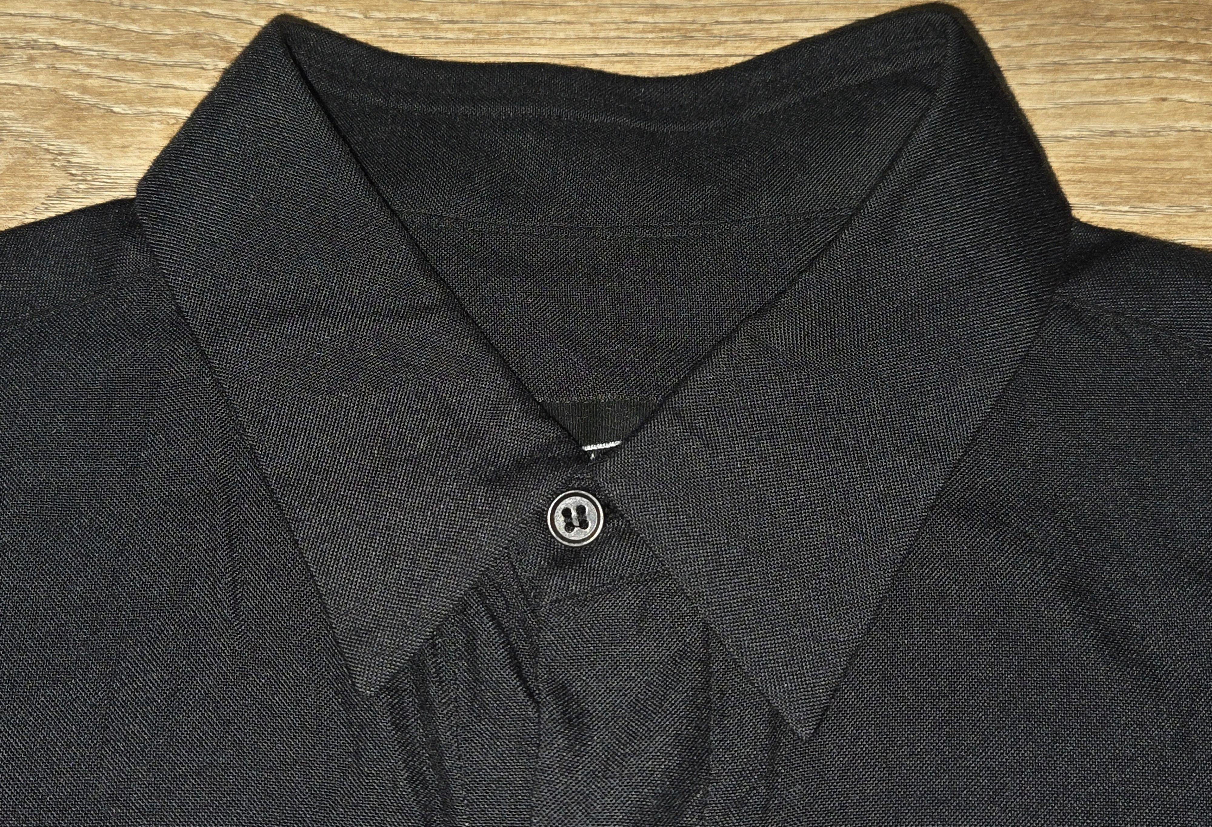 Lad Musician LAD MUSICIAN SS2014 Rayon Fly Front Middle Long Sleeve Shirt Size US M / EU 48-50 / 2 - 5 Thumbnail