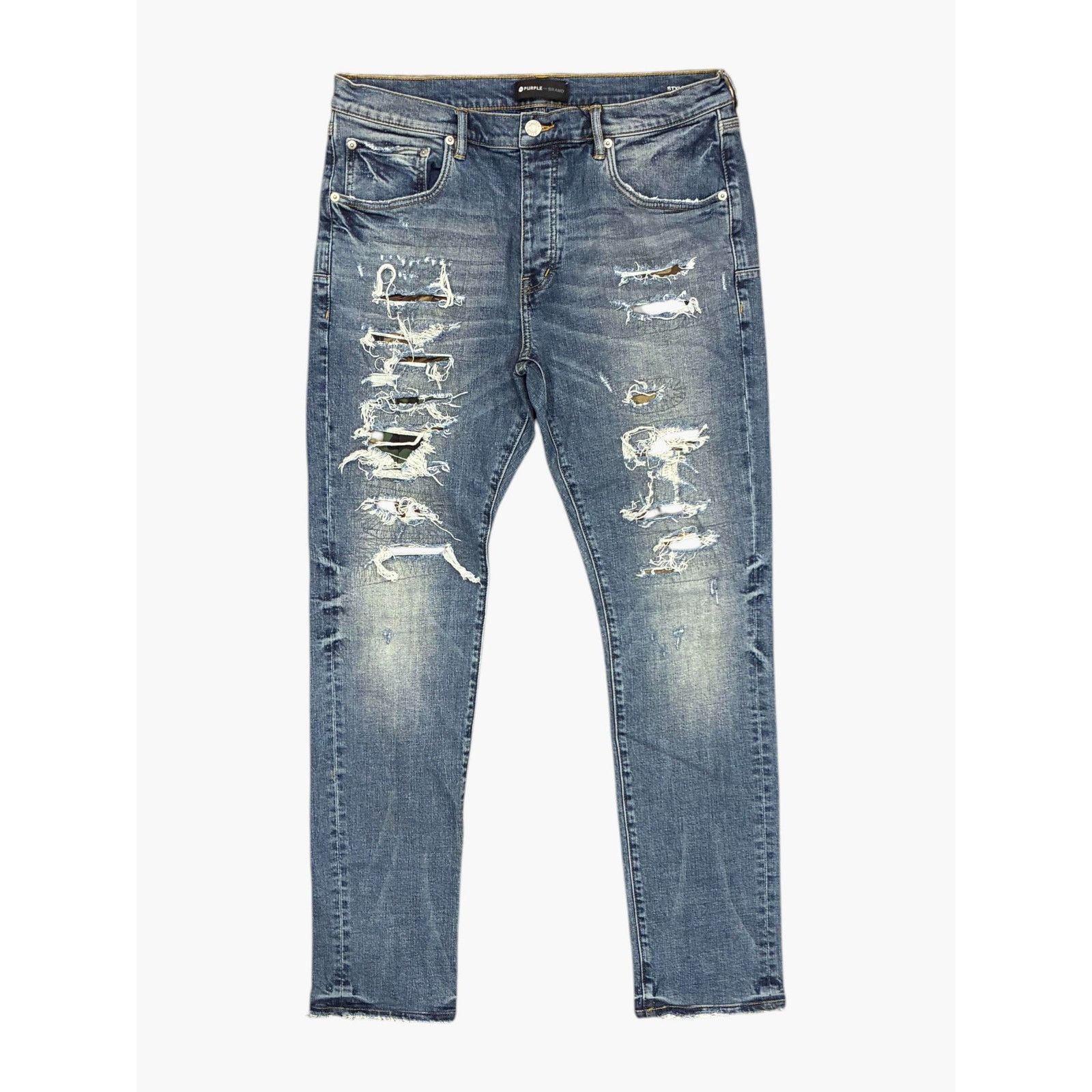 Purple Brand Purple Brand Light Wash Jeans Size US 36 / EU 52 - 1 Thumbnail