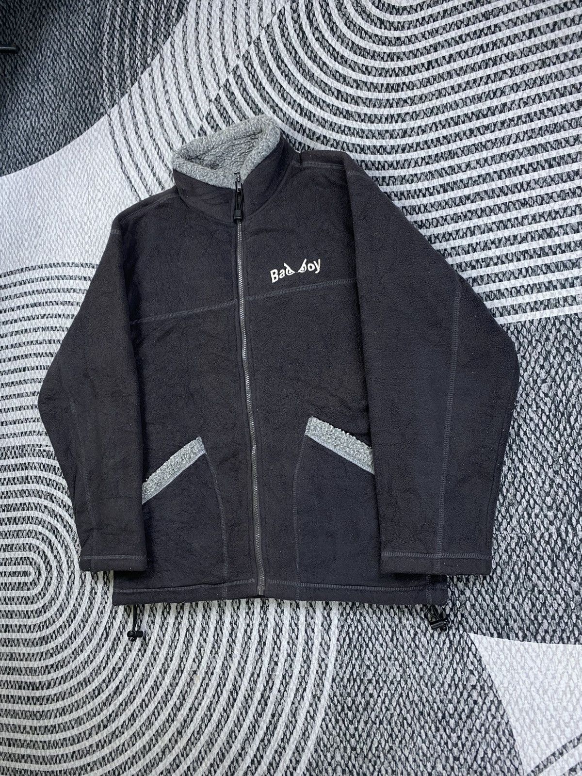 Other Vintage Bad Boy Embroidery Logo Fleece Zipper Jacket Size US M / EU 48-50 / 2 - 4 Thumbnail