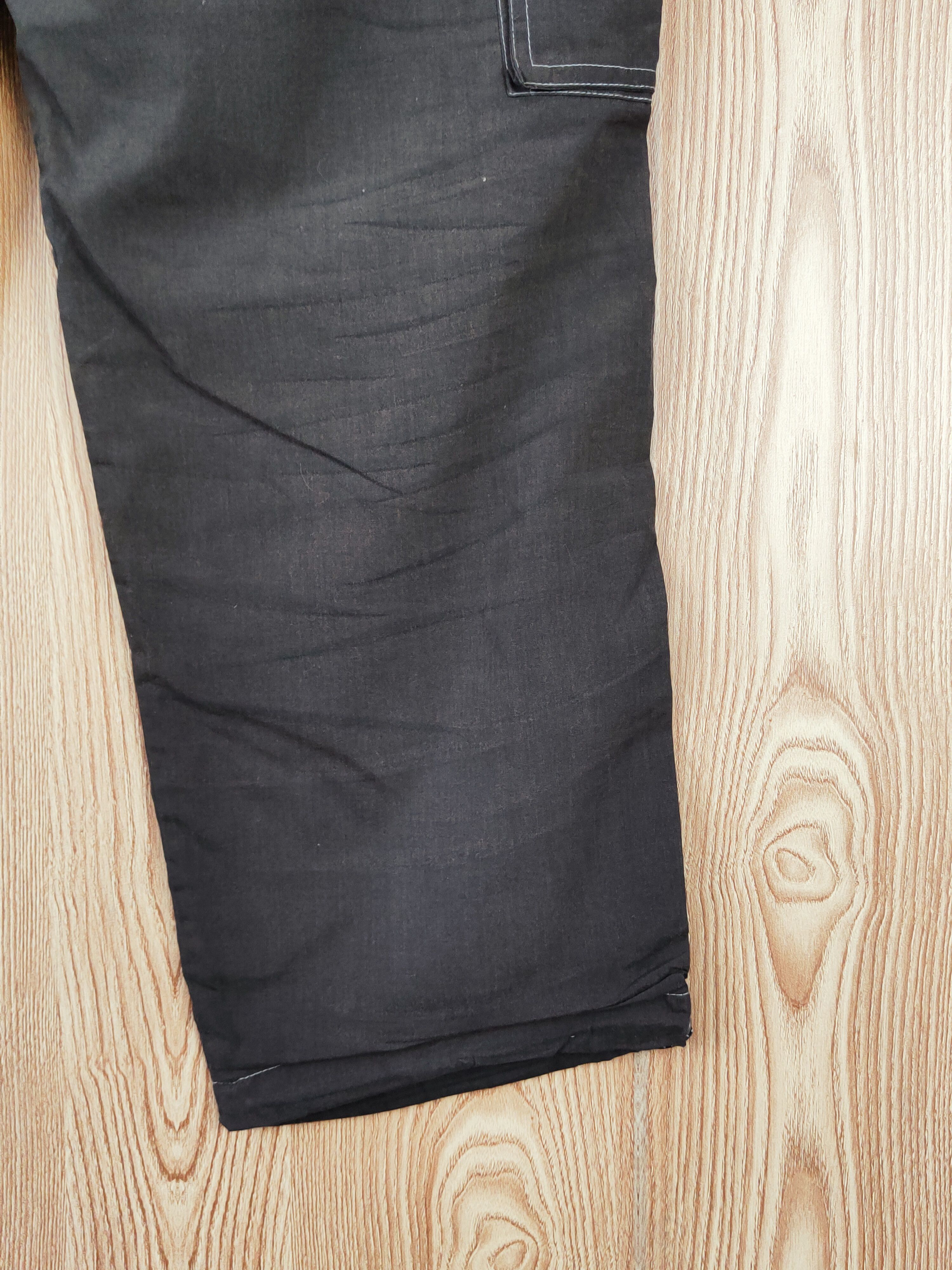 Japanese Brand First Down Black Multipocket Sweatpants #W627 Size US 31 - 13 Thumbnail