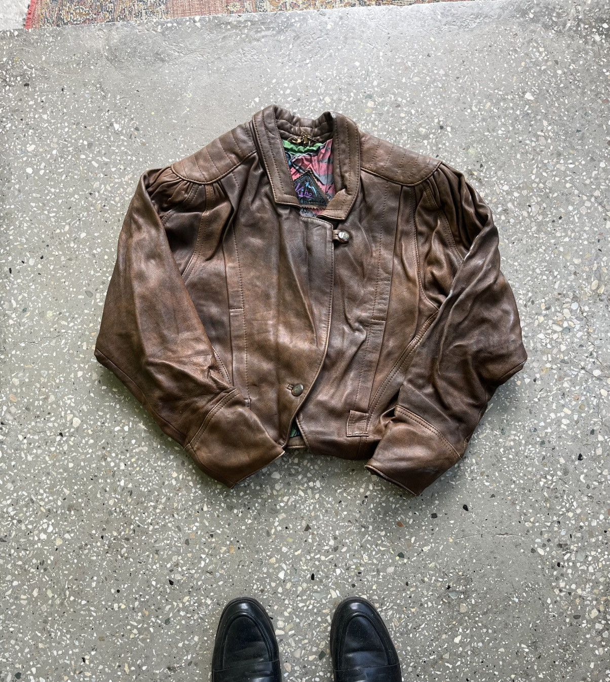 Other Vintage Leather Jacket Guidi Style Y2K Avant Garde Size M / US 6-8 / IT 42-44 - 1 Thumbnail