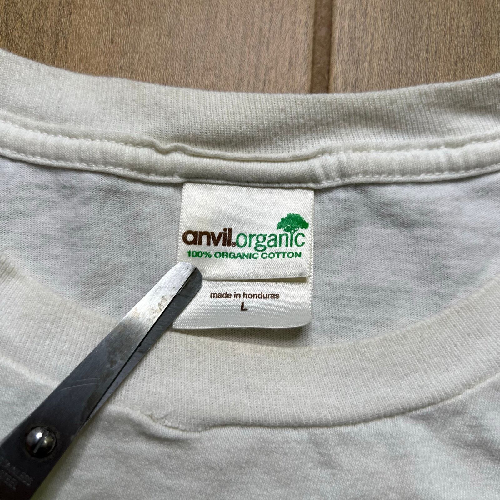 Anvil Vintage t-shirt Sz L Yosemite Facelift organic cotton Size US L / EU 52-54 / 3 - 3 Thumbnail