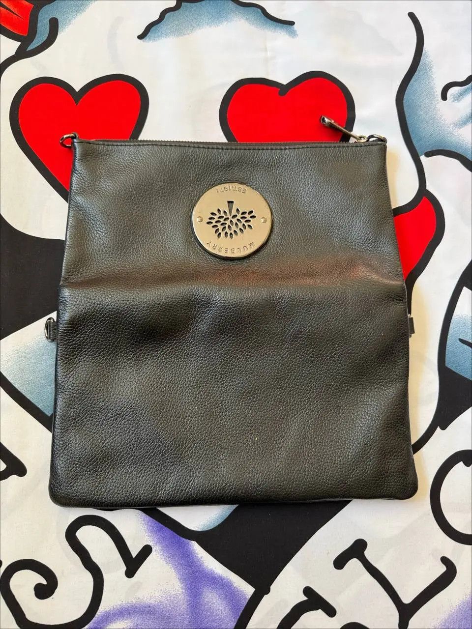 Mulberry Mulberry Clutch leather bag in black OS Size ONE SIZE - 3 Thumbnail