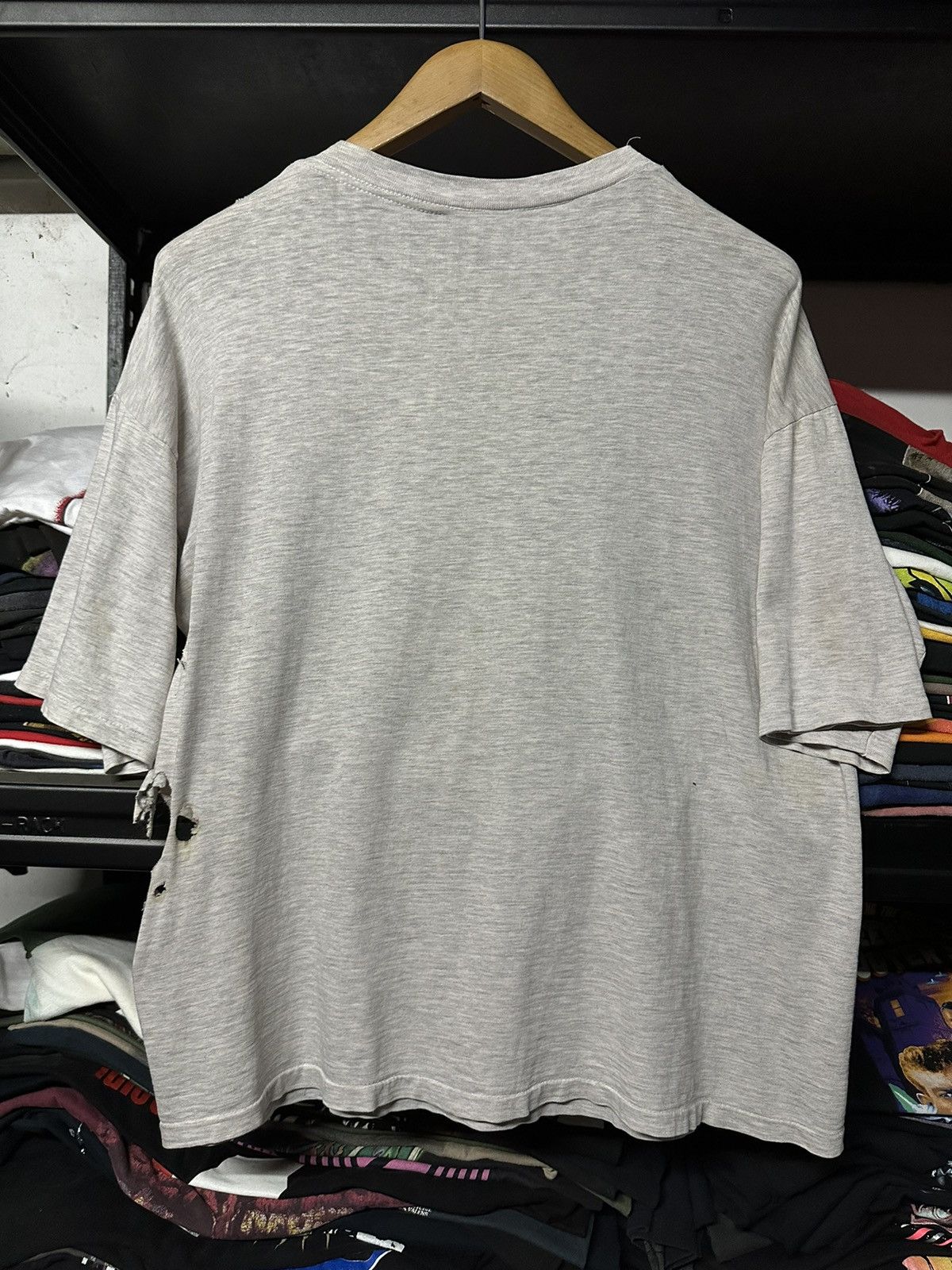 Band Tees Thrashed Vintage 90s Salena Boxy Distressed Rap Tee Size US L / EU 52-54 / 3 - 10 Thumbnail