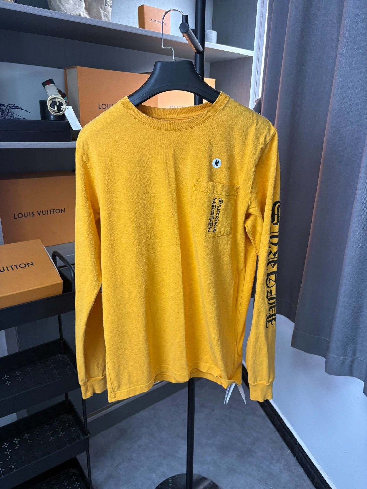 Chrome Hearts Chrome Hearts Yellow T-Shirt M Men Size US M / EU 48-50 / 2 - 1 Thumbnail
