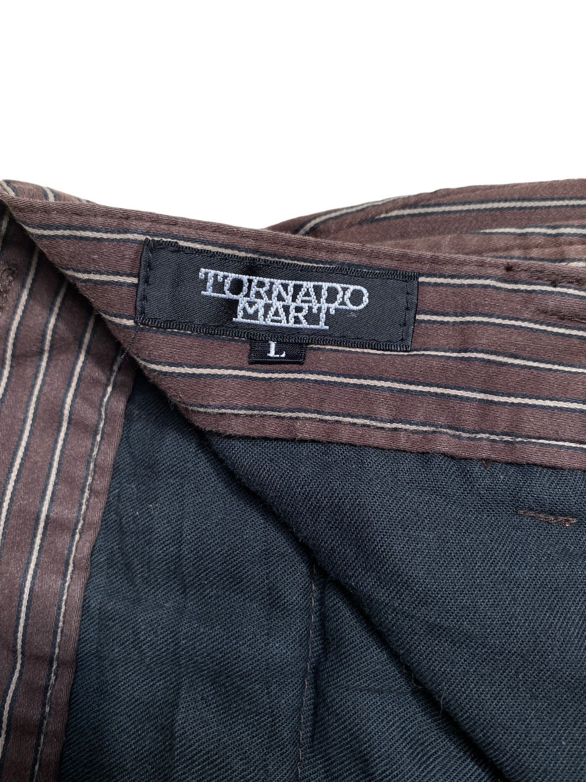 Japanese Brand × Tornado Mart Vintage Japanese Brand Tornado Mart Flared Jeans 1990s Size US 30 / EU 46 - 11 Thumbnail