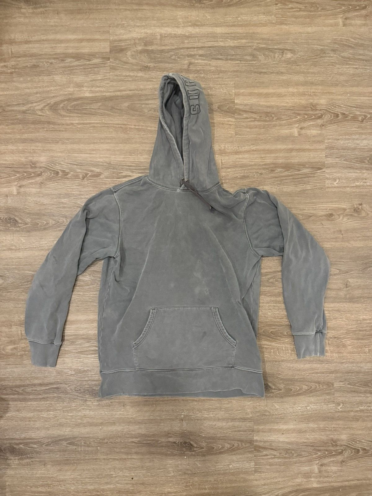 Supreme Overdyed Hoodie with Hood Logo ss16 Size US L / EU 52-54 / 3 - 1 Thumbnail