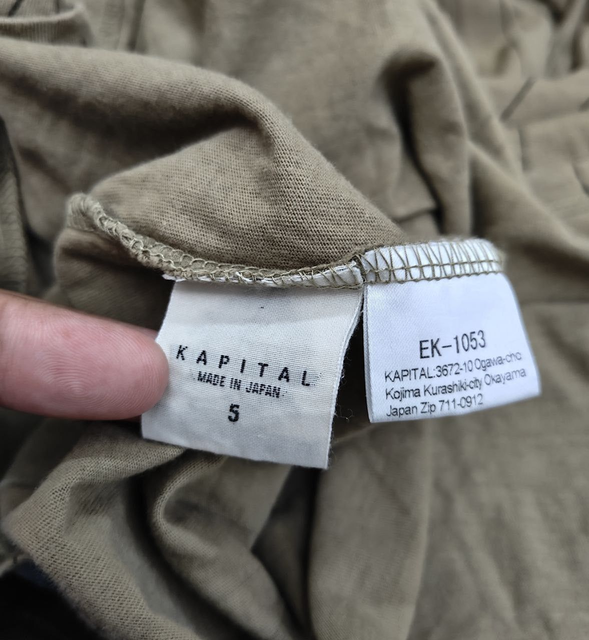 Kapital Kapital T Size US XL / EU 56 / 4 - 4 Thumbnail