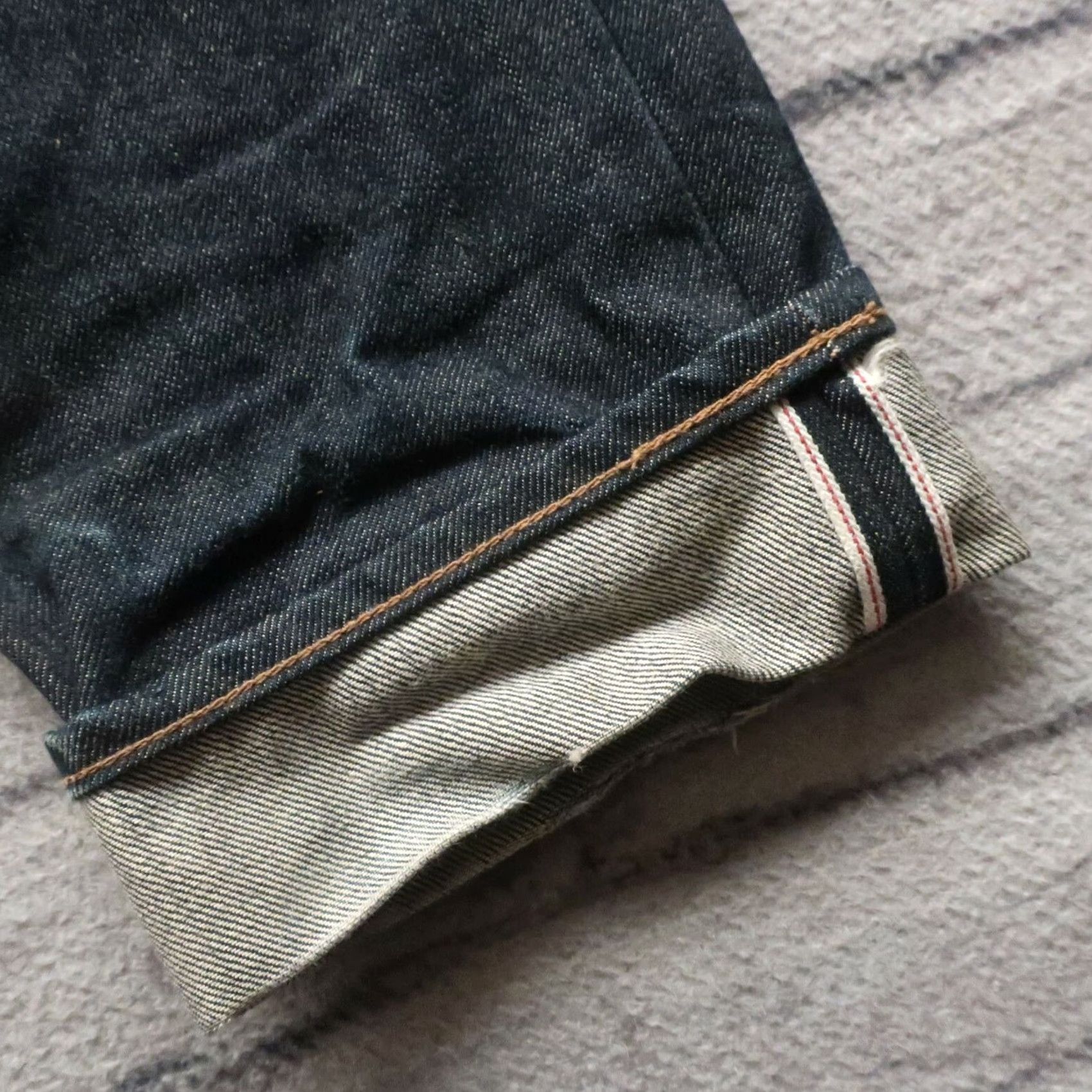 3sixteen VINTAGE 3sixteen ST-100X Selvedge Denim Jeans Mens Jeans Dark Wash 28-29" 33" Inseam Distressed Size US 28 / EU 44 - 5 Thumbnail