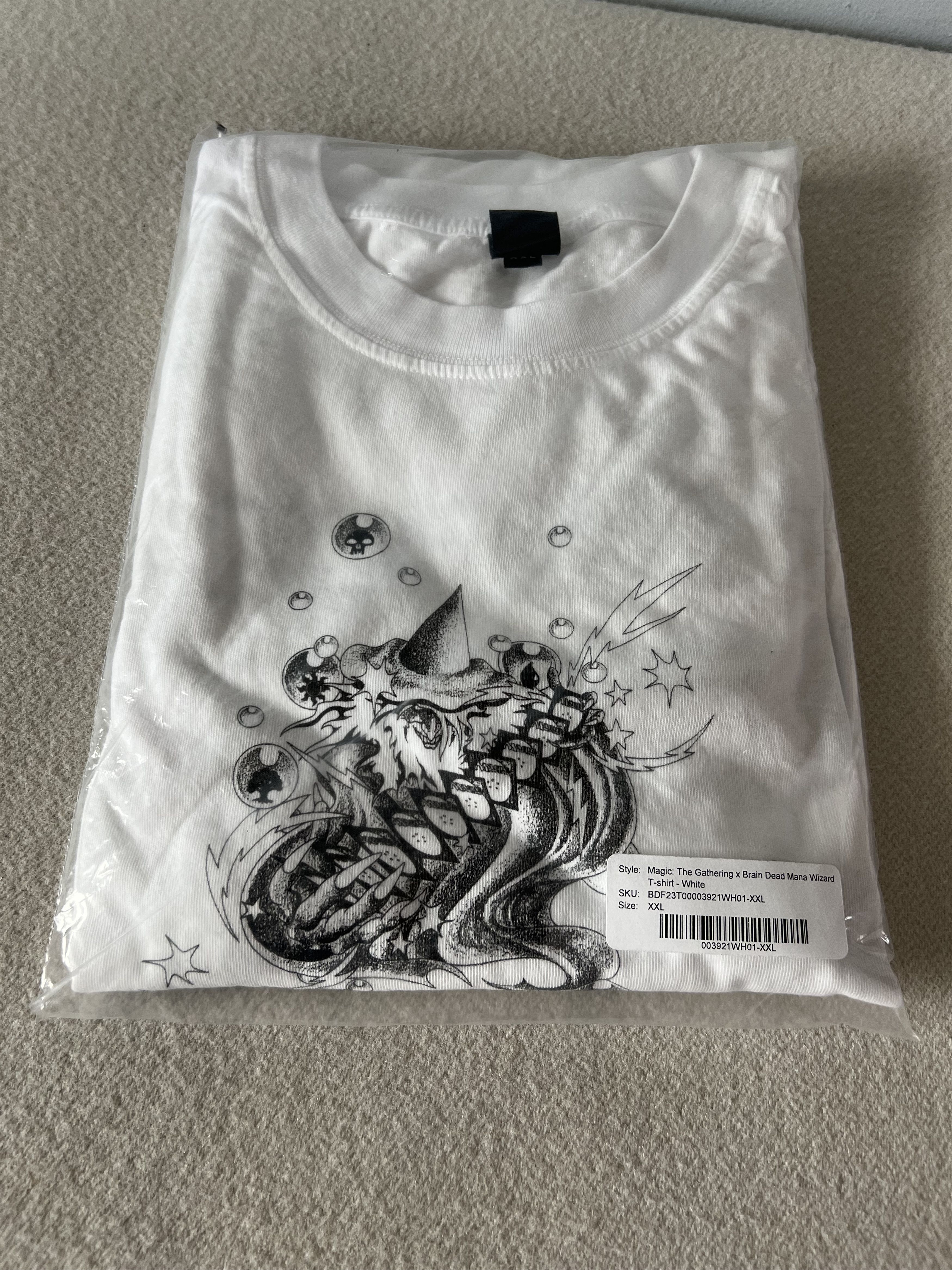 Brain Dead Brain Dead Magic The Gathering Wizard Mana Tee in White Size US XXL / EU 58 / 5 - 3 Thumbnail