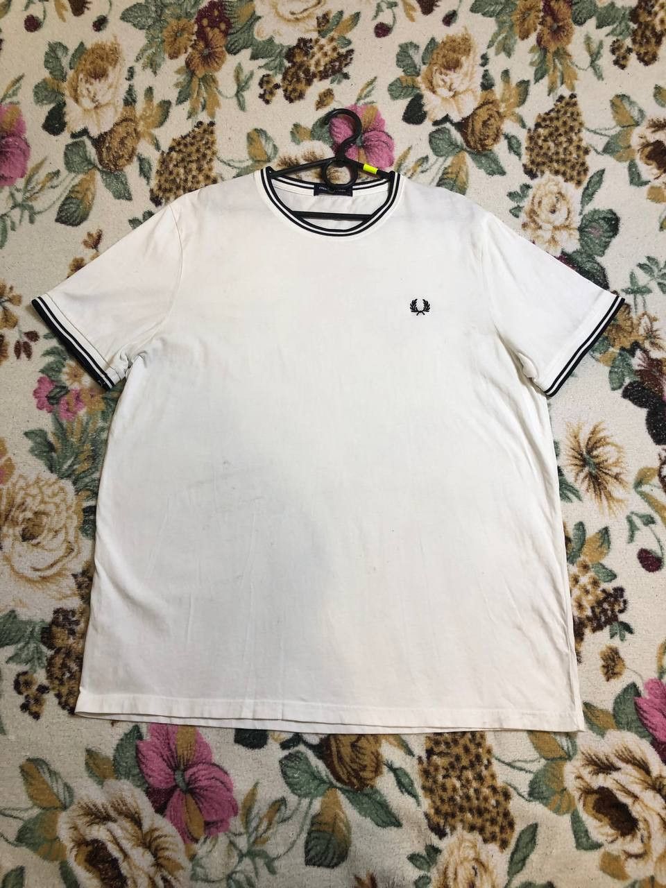 Fred Perry Fred Perry Reissues Crew Neck Pique T-Shirt Men's Size US XL / EU 56 / 4 - 1 Thumbnail