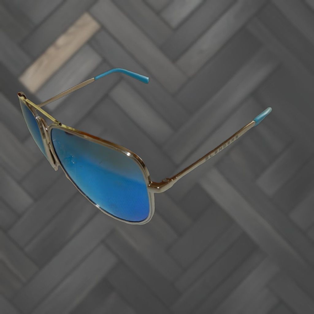 Vintage VINTAGE Blenders Sunglasses Unisex Adults Blue Lens Left Arm Only 80s Size ONE SIZE - 1 Thumbnail