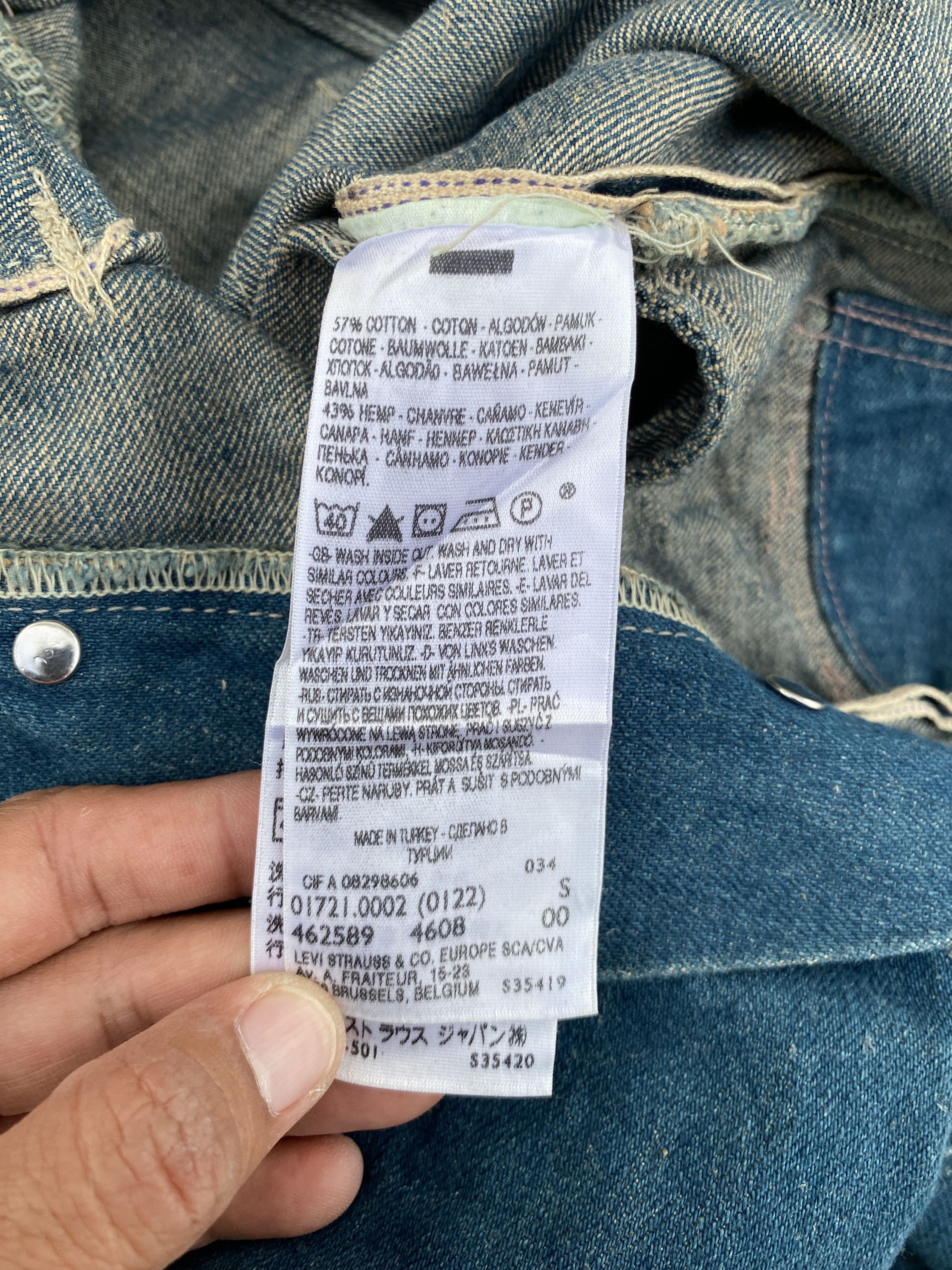 Levi's × Levi's Vintage Clothing Levis RED Slouch 2009SS Sarrouel Selvedge Jeans Size US 29 - 17 Thumbnail