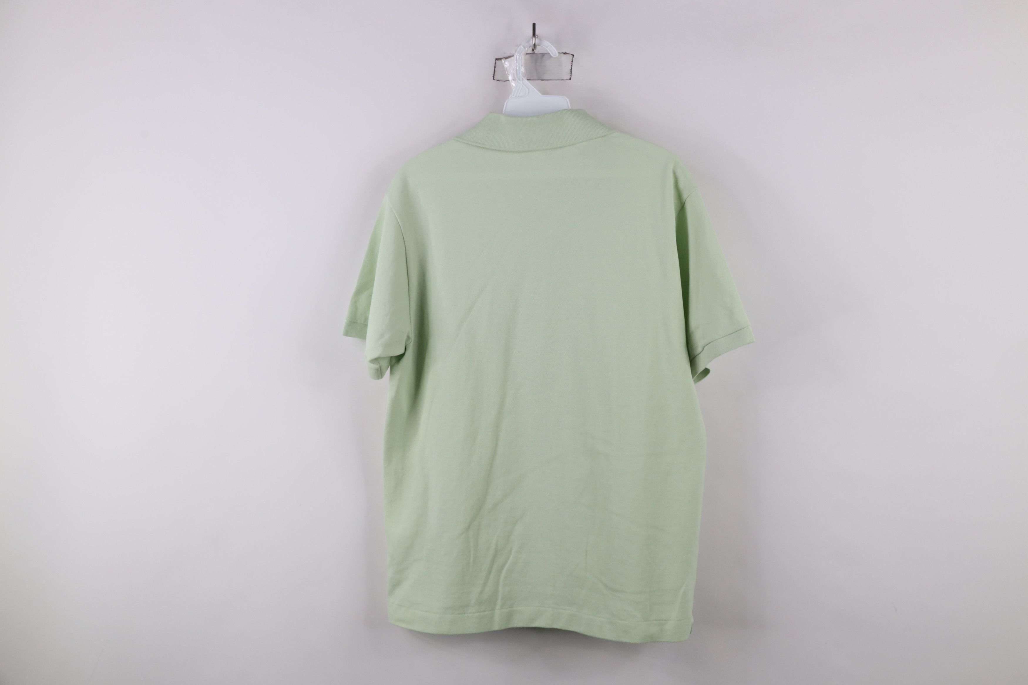 Lacoste × Vintage Lacoste Classic Fit Croc Logo Pique Cotton Polo Shirt Green Size US M / EU 48-50 / 2 - 9 Thumbnail