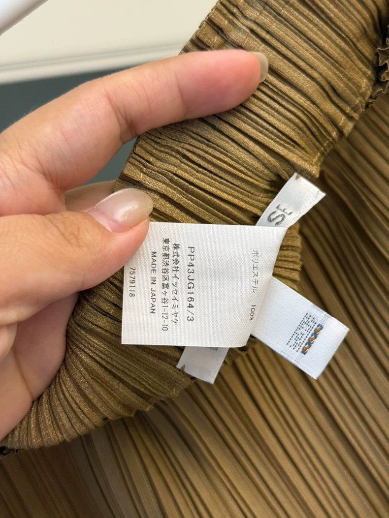 Issey Miyake Issey Miyake size:3 Brown pleated skirt Size 42" / US 20 - 6 Thumbnail