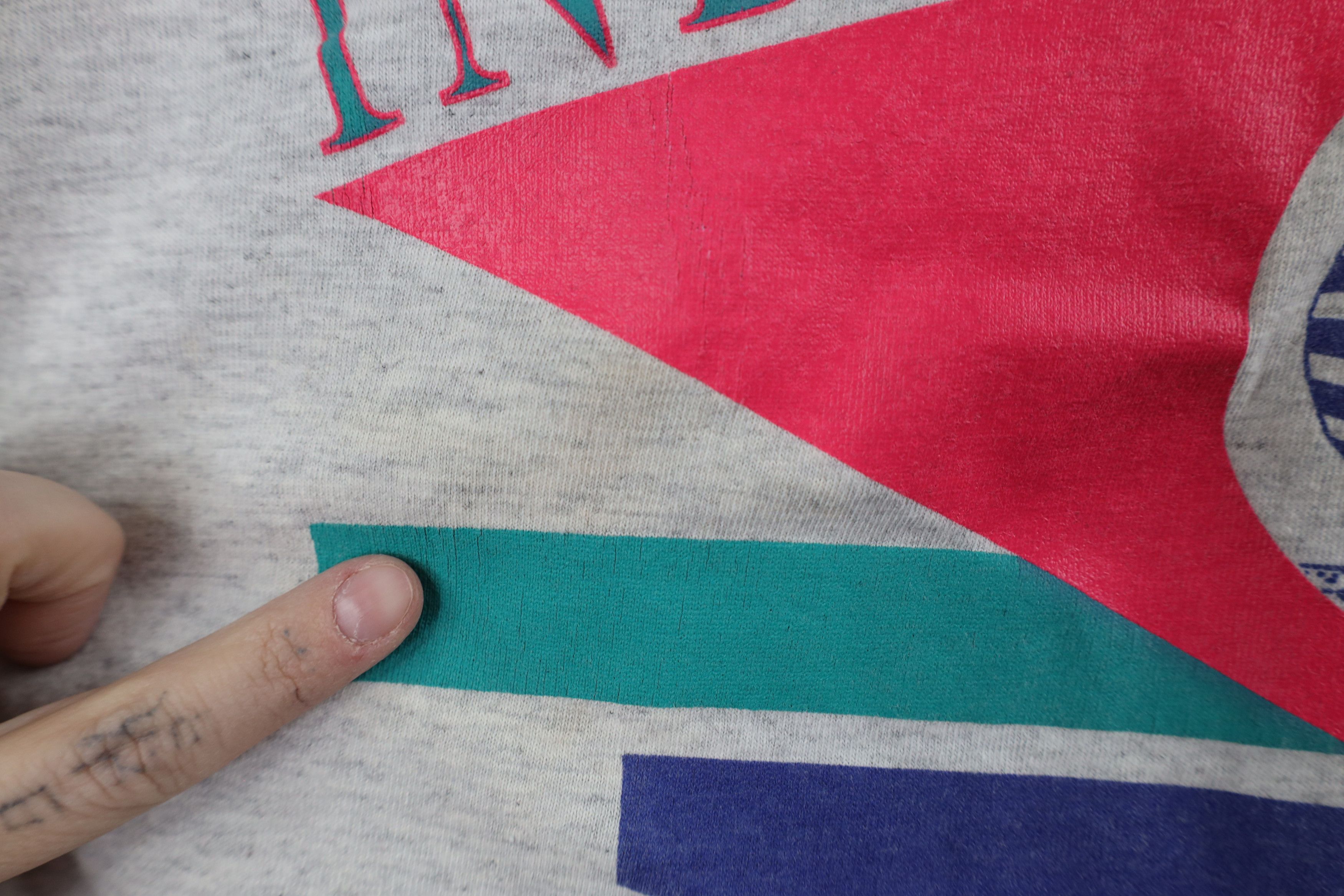Vintage Vintage 90s Streetwear Layered Lake Sailing T-Shirt USA Size XL / US 12-14 / IT 48-50 - 6 Thumbnail