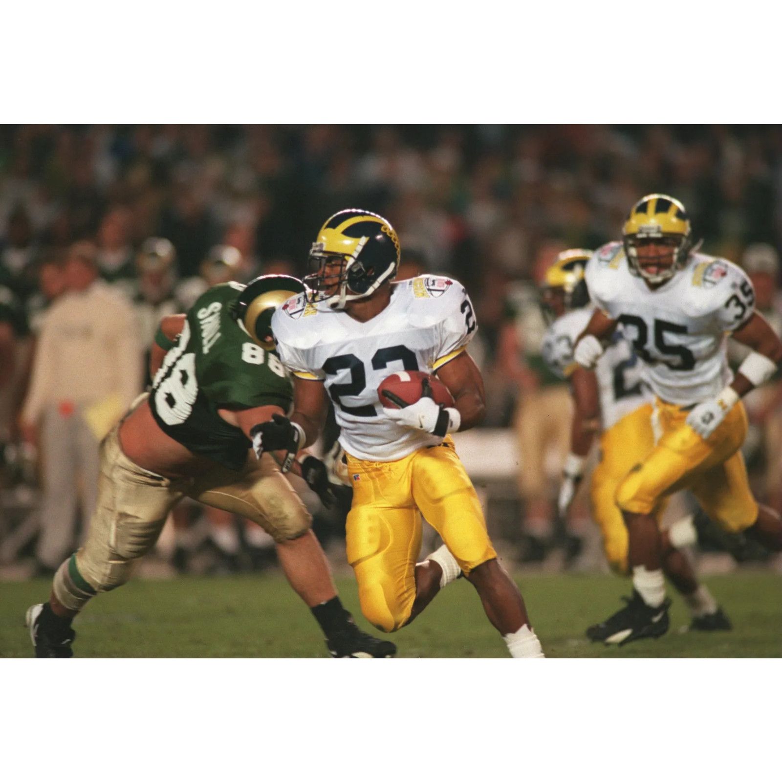 Champion Michigan Wolverines Ty Law #22 Champion Jersey USA Size XL Size US XL / EU 56 / 4 - 13 Thumbnail