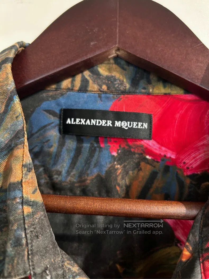 Alexander McQueen Alexander Mcqueen Size16 Floral shirt Size US XS / EU 42 / 0 - 3 Thumbnail