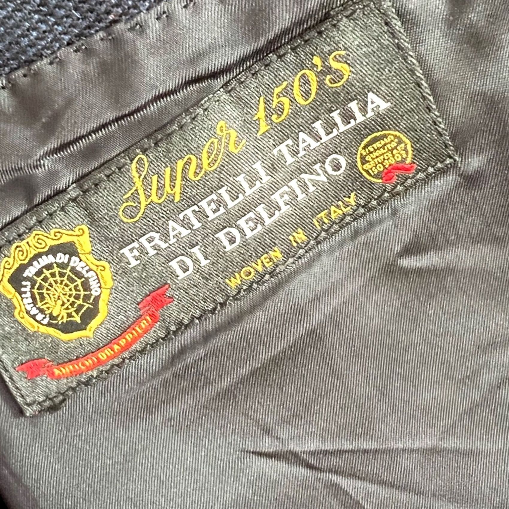 Tallia Fratelli Tallia Di Delfino Mens 48 Mitchell’s Wool Blazer Italy Jack Made in Size 48R - 5 Thumbnail