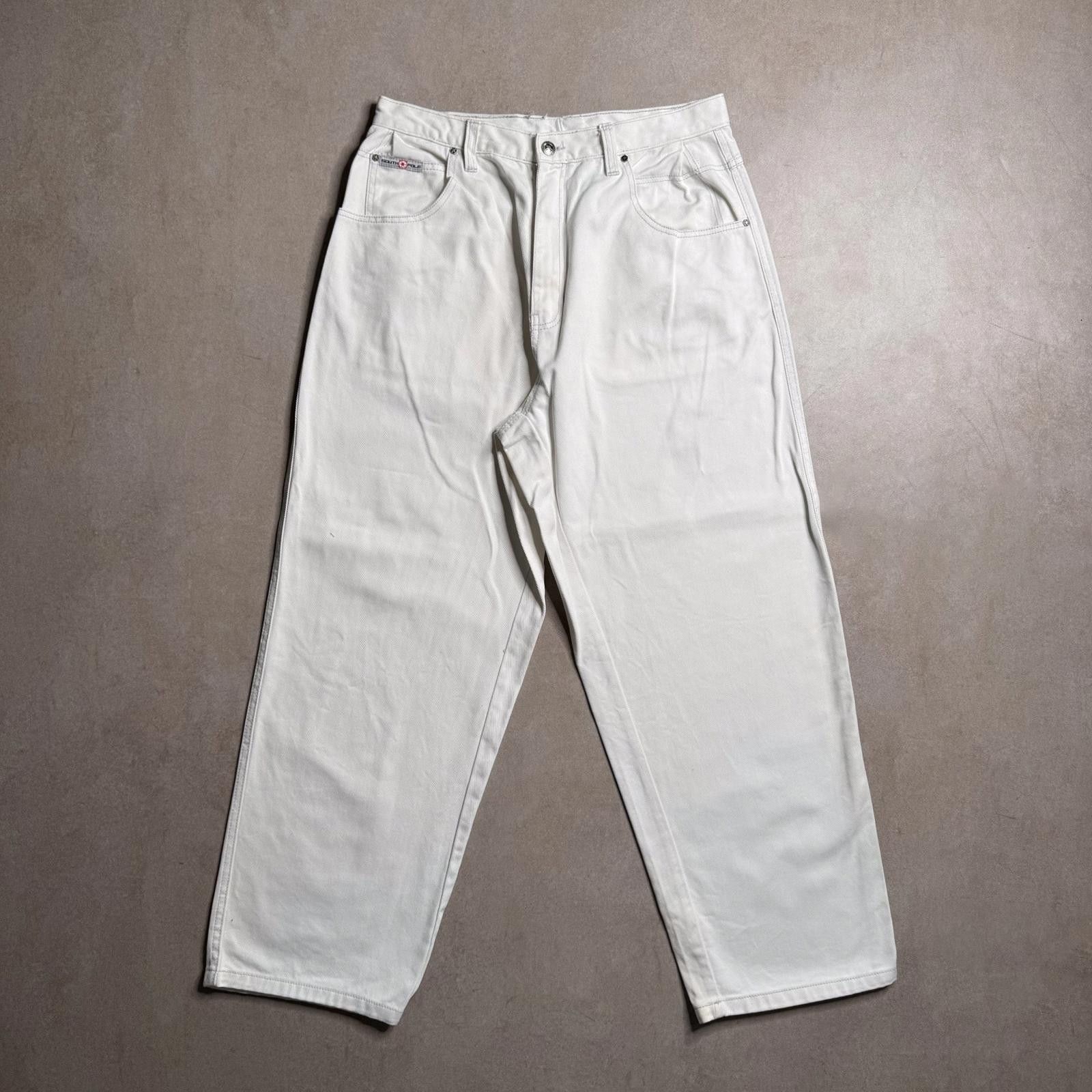 Southpole Vintage Southpole White Pants - 38x30 Size US 38 / EU 54 - 1 Thumbnail