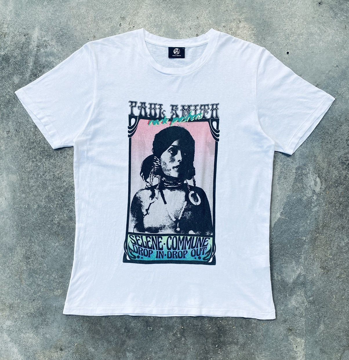 Paul Smith Vintage 90s Paul Smith Selena Commune Art Tees Size US L / EU 52-54 / 3 - 1 Thumbnail