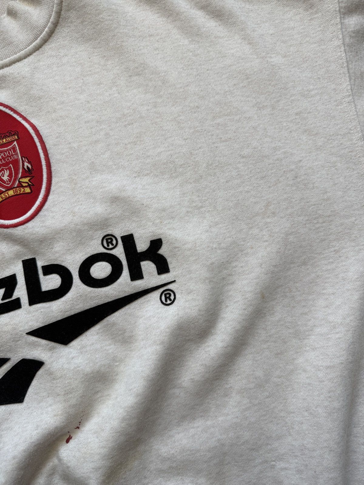 Reebok RARE Vintage 90 s Reebok Liverpool FC Sweatshirt Size XL Size US XL / EU 56 / 4 - 10 Thumbnail