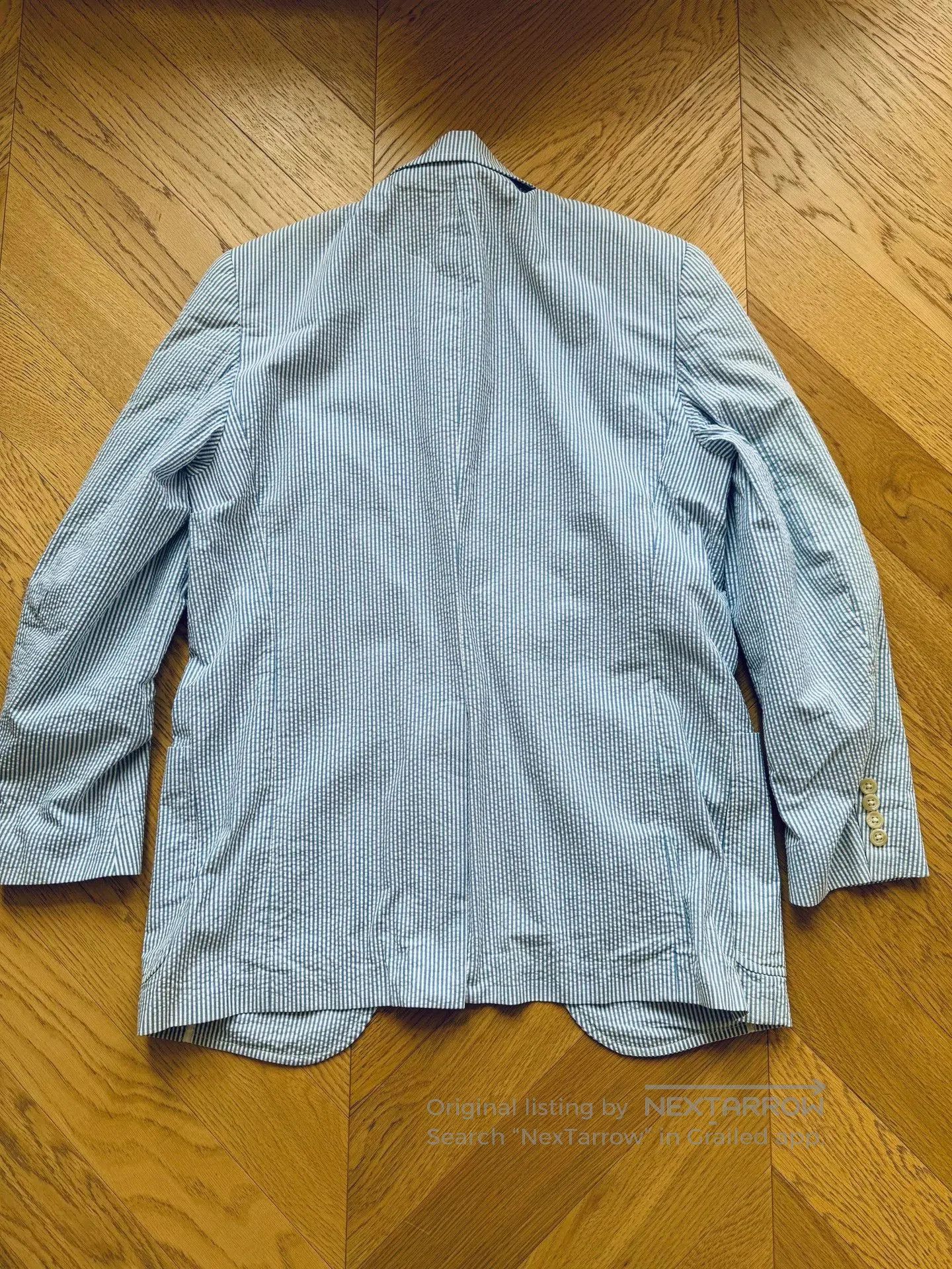 RRL Ralph Lauren Retro Spring Summer Striped Suit Set. Size US M / EU 48-50 / 2 - 4 Thumbnail