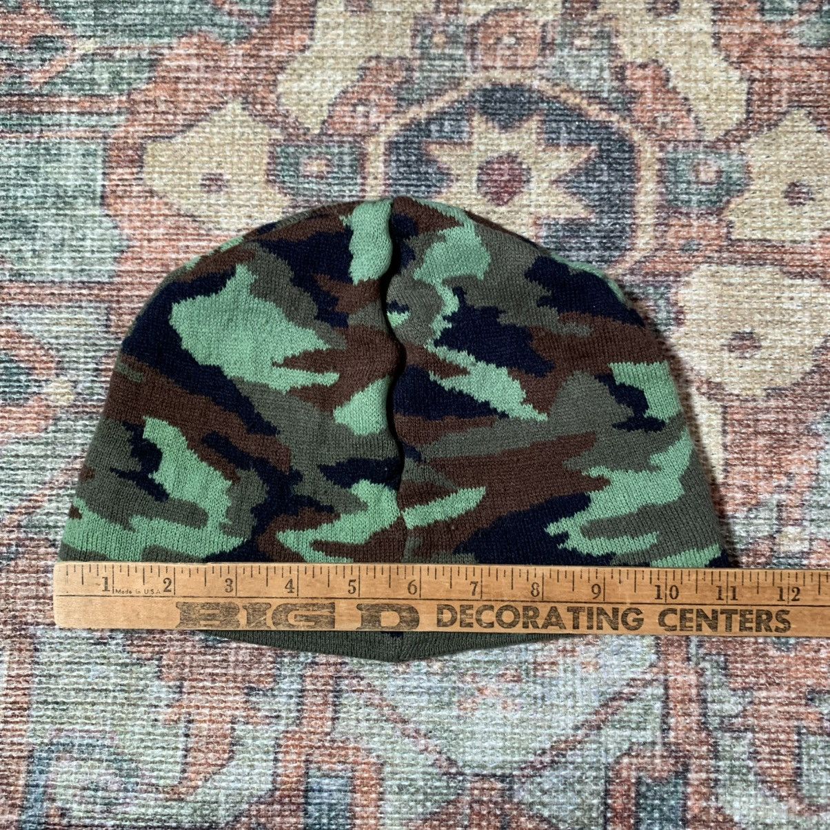 Supreme Vintage Supreme Camo Beanie Size ONE SIZE - 5 Thumbnail