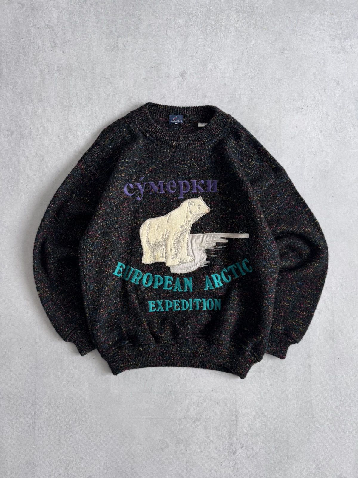 Daniel Hechter Daniel Hechter Rare «Сумерки» Arctic Expedition Knit Sweater Size US M / EU 48-50 / 2 - 1 Thumbnail