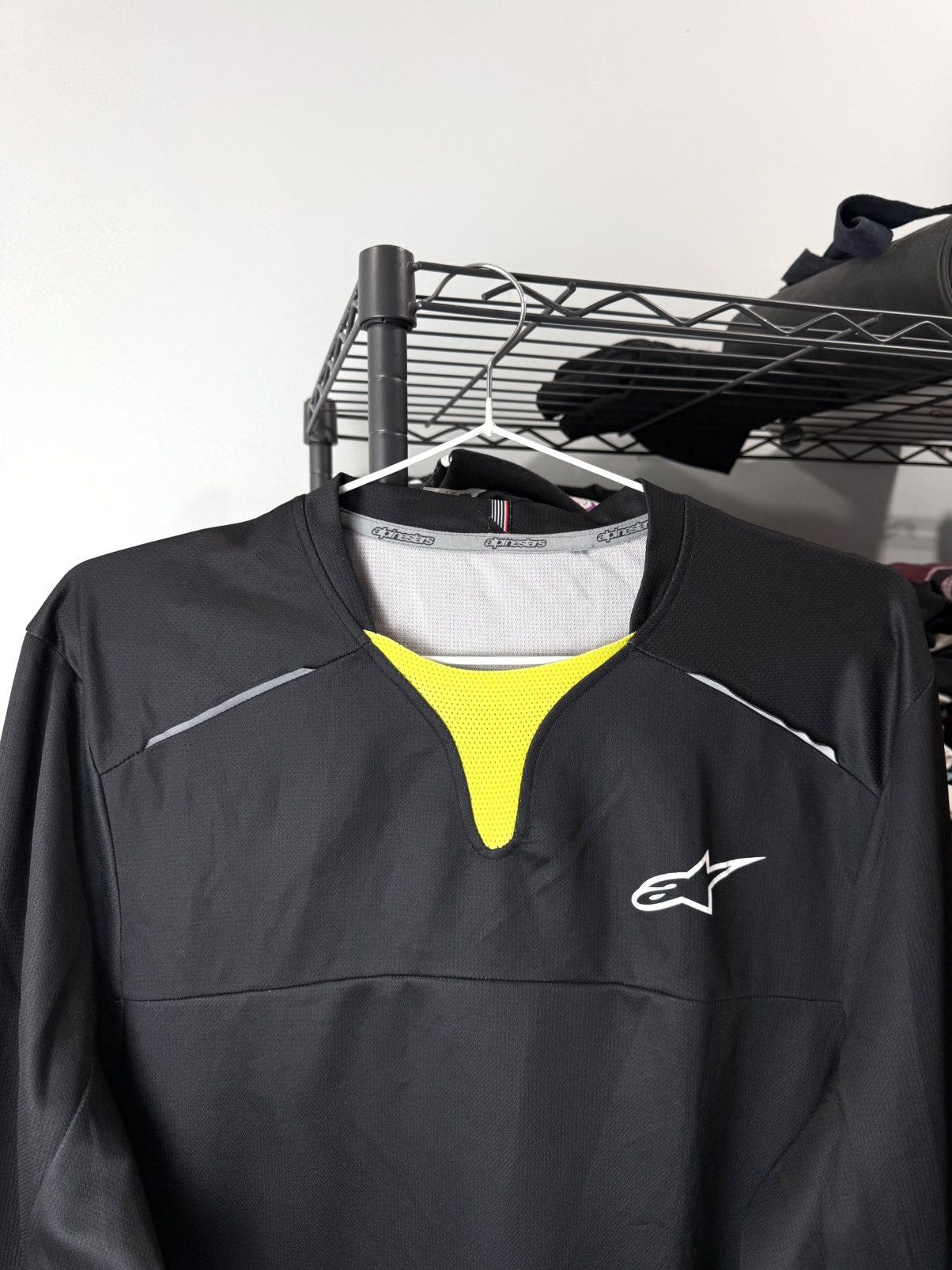 Alpinestars Vintage Alpinestars Motocross Longsleeve Racing Red Bull Size US L / EU 52-54 / 3 - 3 Thumbnail