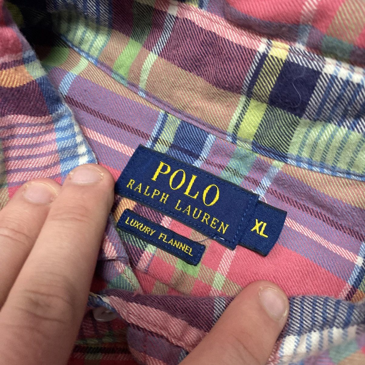 Polo Ralph Lauren Luxury Polo Ralph Lauren Basic button multicolored shirt Size US XL / EU 56 / 4 - 5 Thumbnail